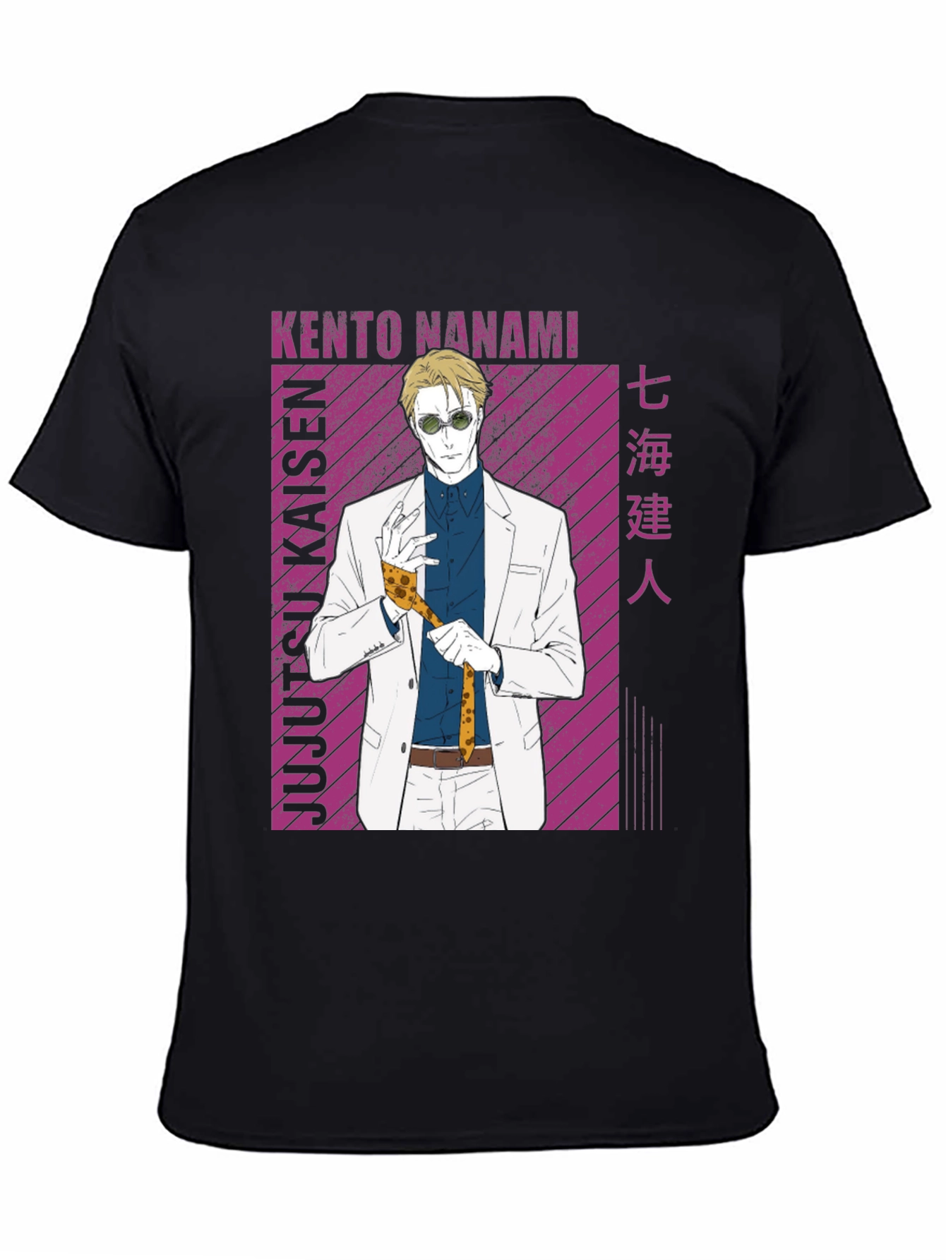 Kento Nanami Jujutsu Kaisen Black T-Shirt