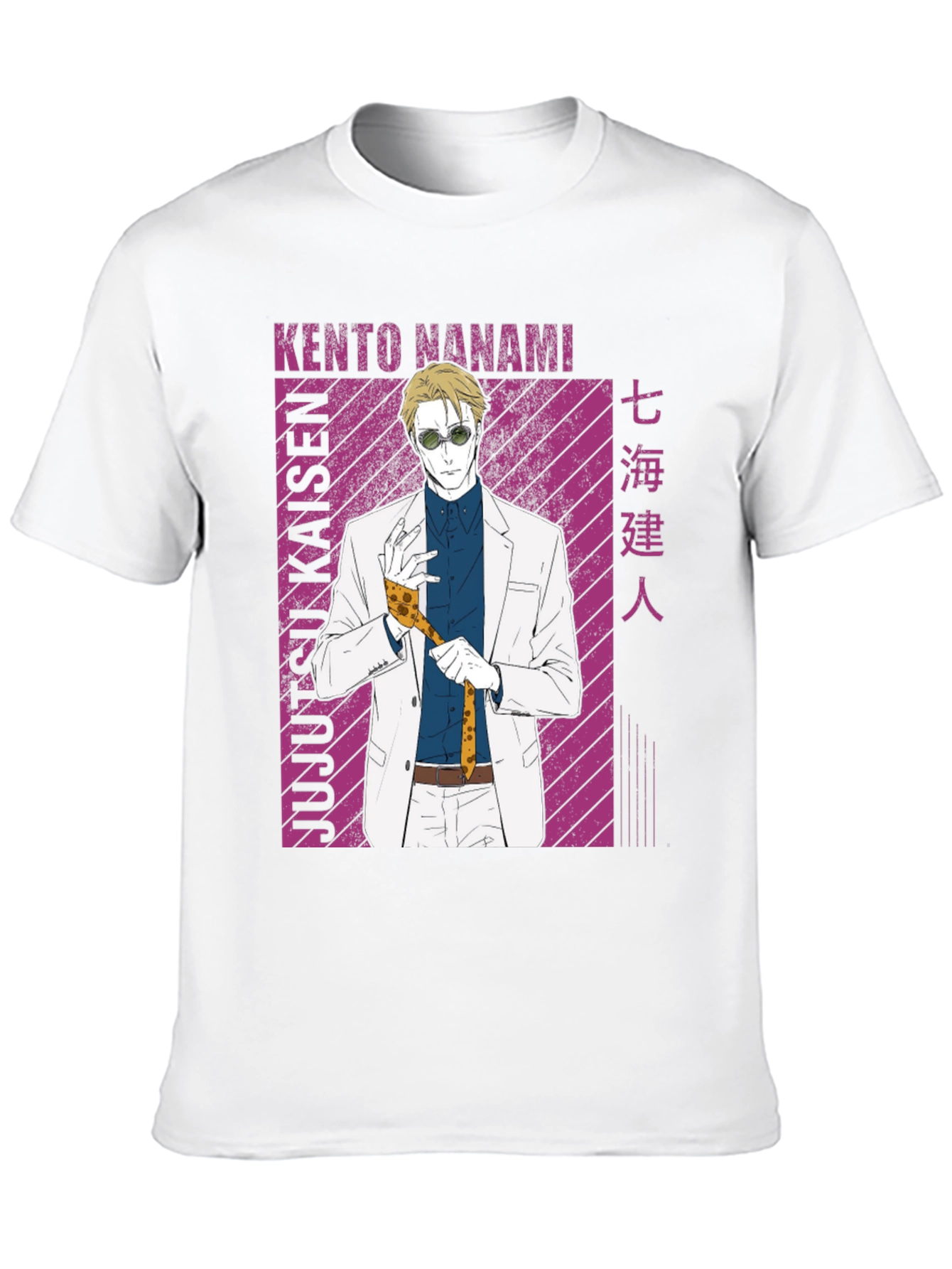 Kento Nanami Jujutsu Kaisen Black T-Shirt