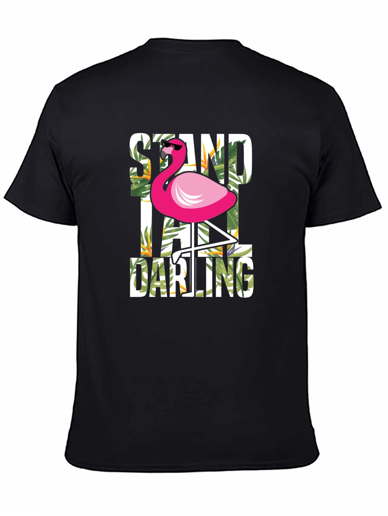 Stand Tall Darling Flamingo Graphic Tee