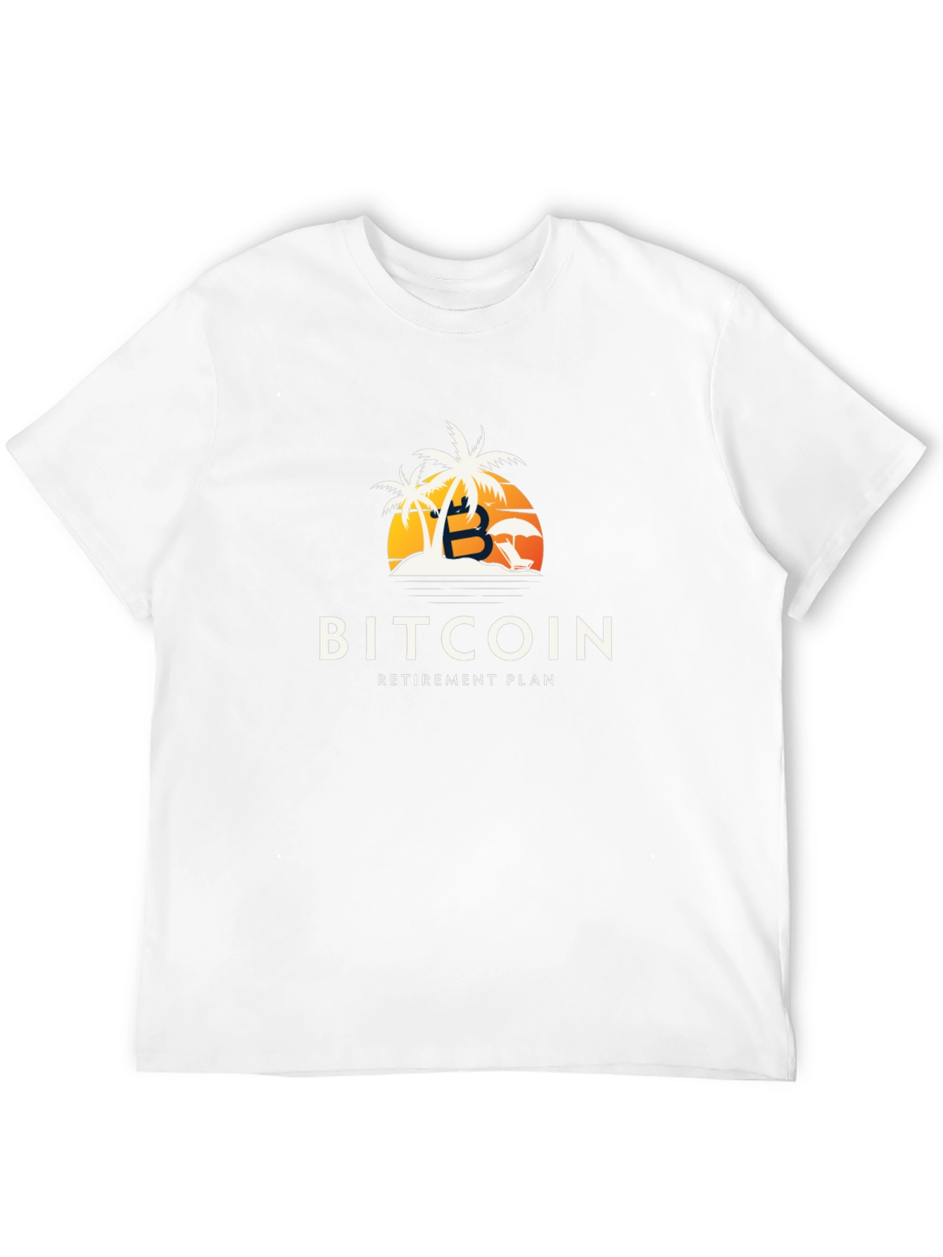 Bitcoin Retirement Plan Black T-Shirt