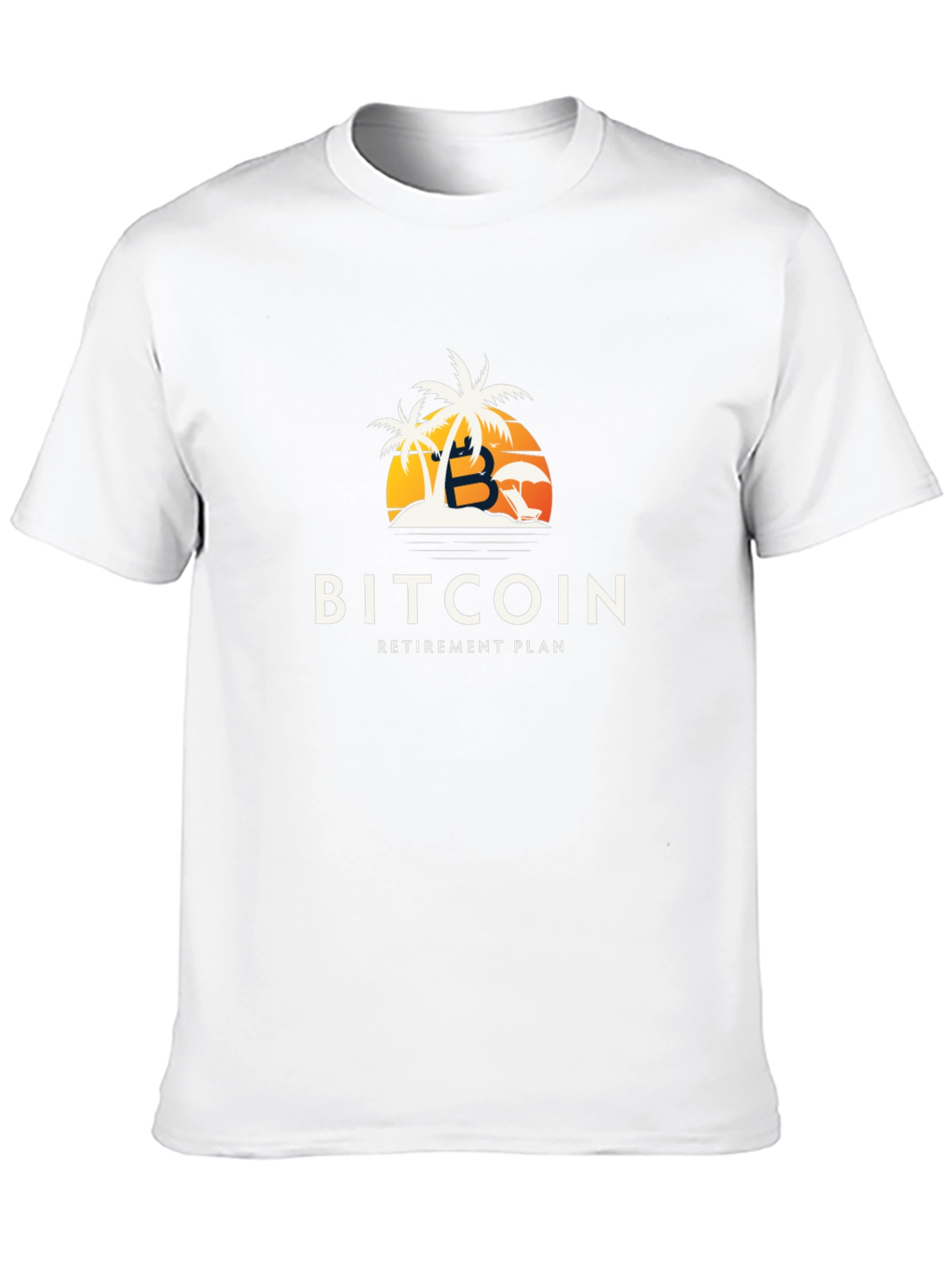 Bitcoin Retirement Plan Black T-Shirt