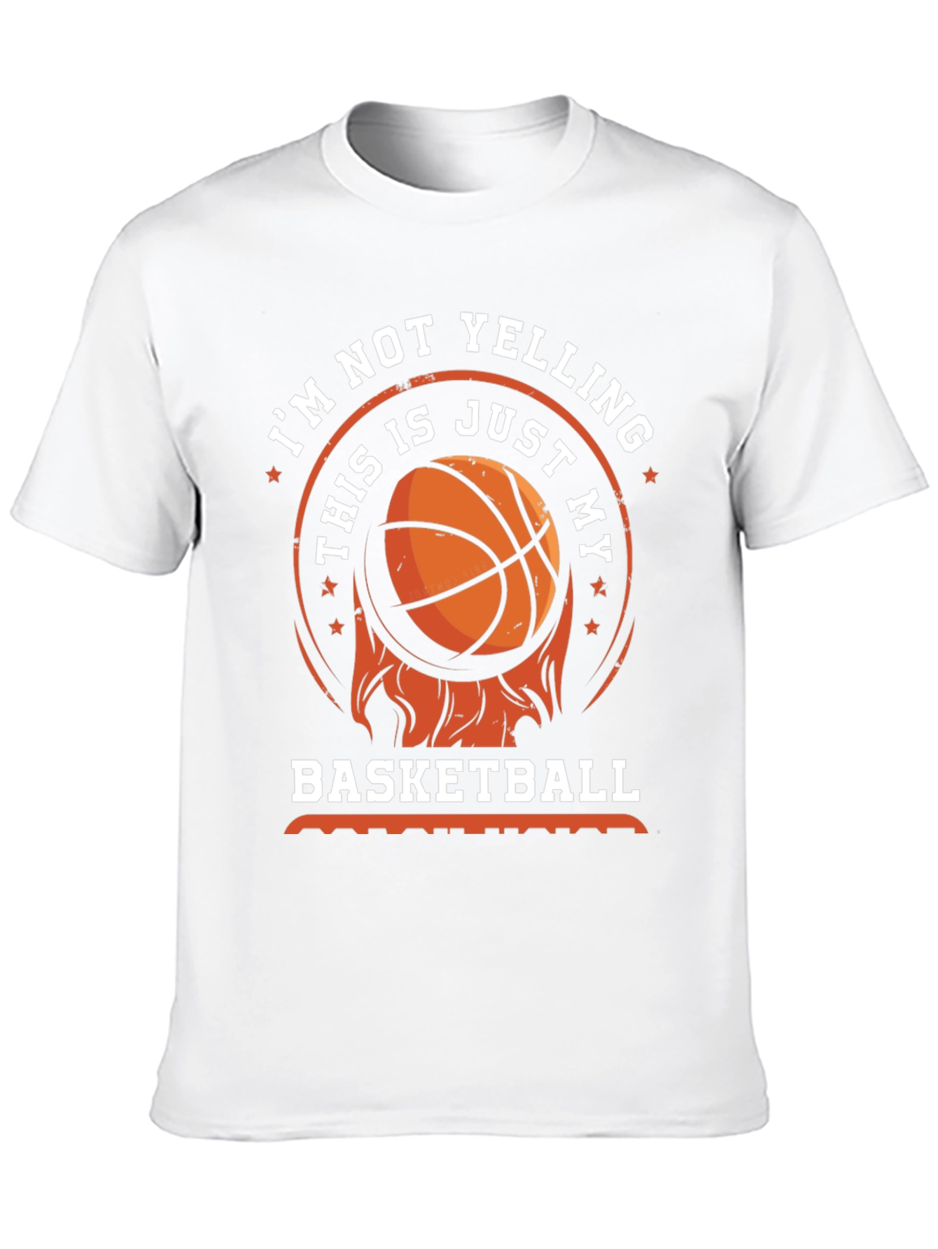 Basketball T-Shirt - Im Not Yelling
