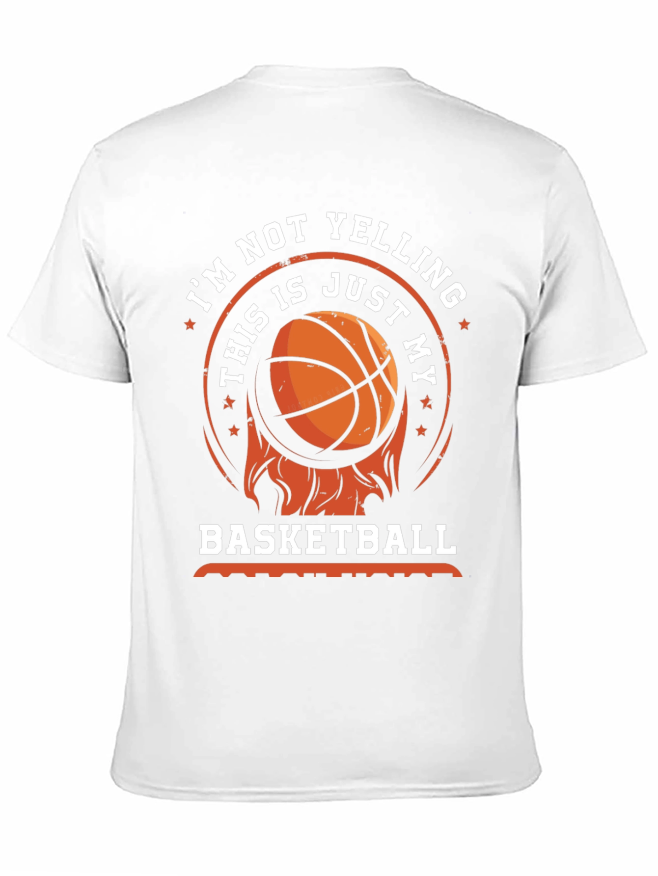 Basketball T-Shirt - Im Not Yelling
