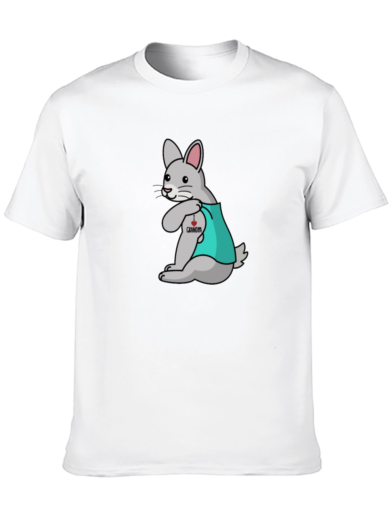Grandma Tattoo Rabbit Graphic Tee