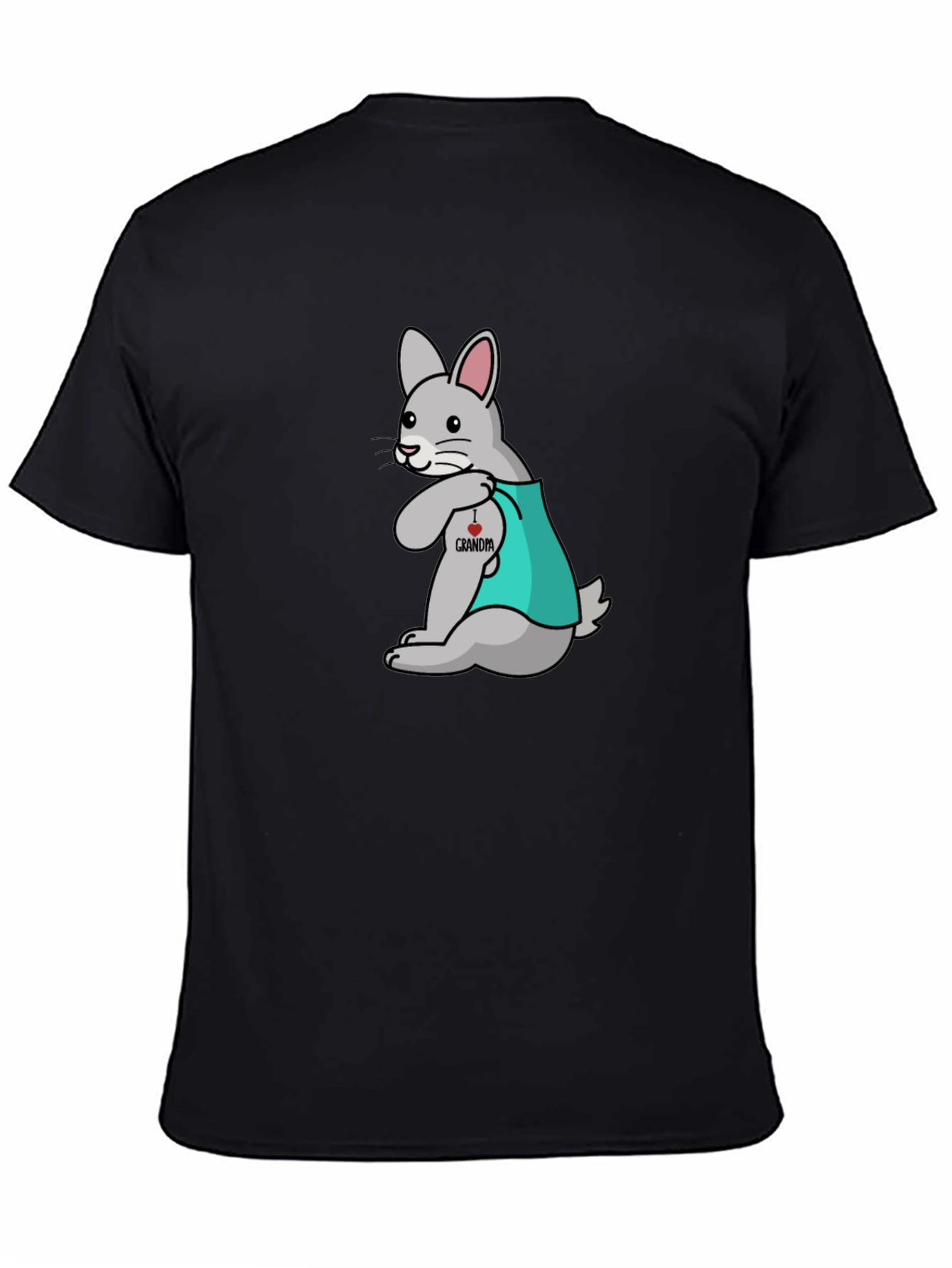 Grandma Tattoo Rabbit Graphic Tee