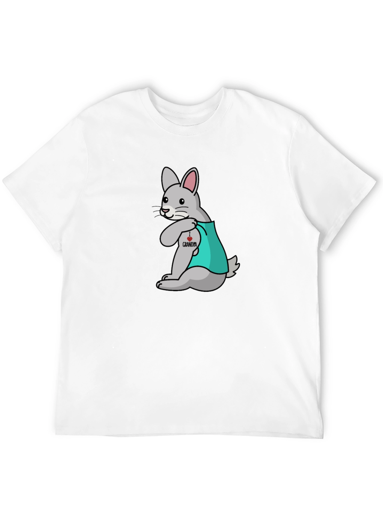 Grandma Tattoo Rabbit Graphic Tee