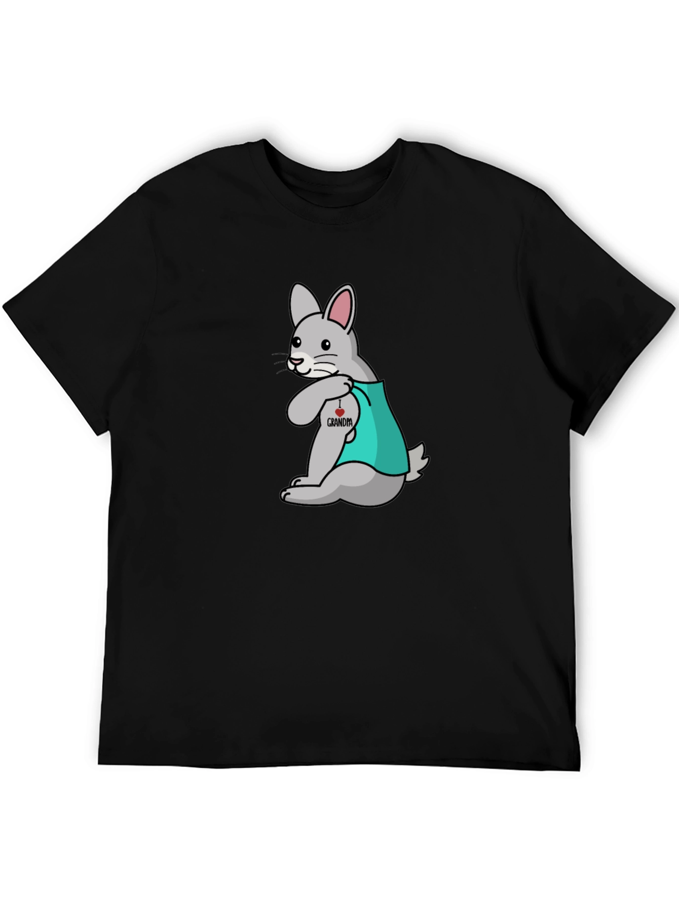 Grandma Tattoo Rabbit Graphic Tee
