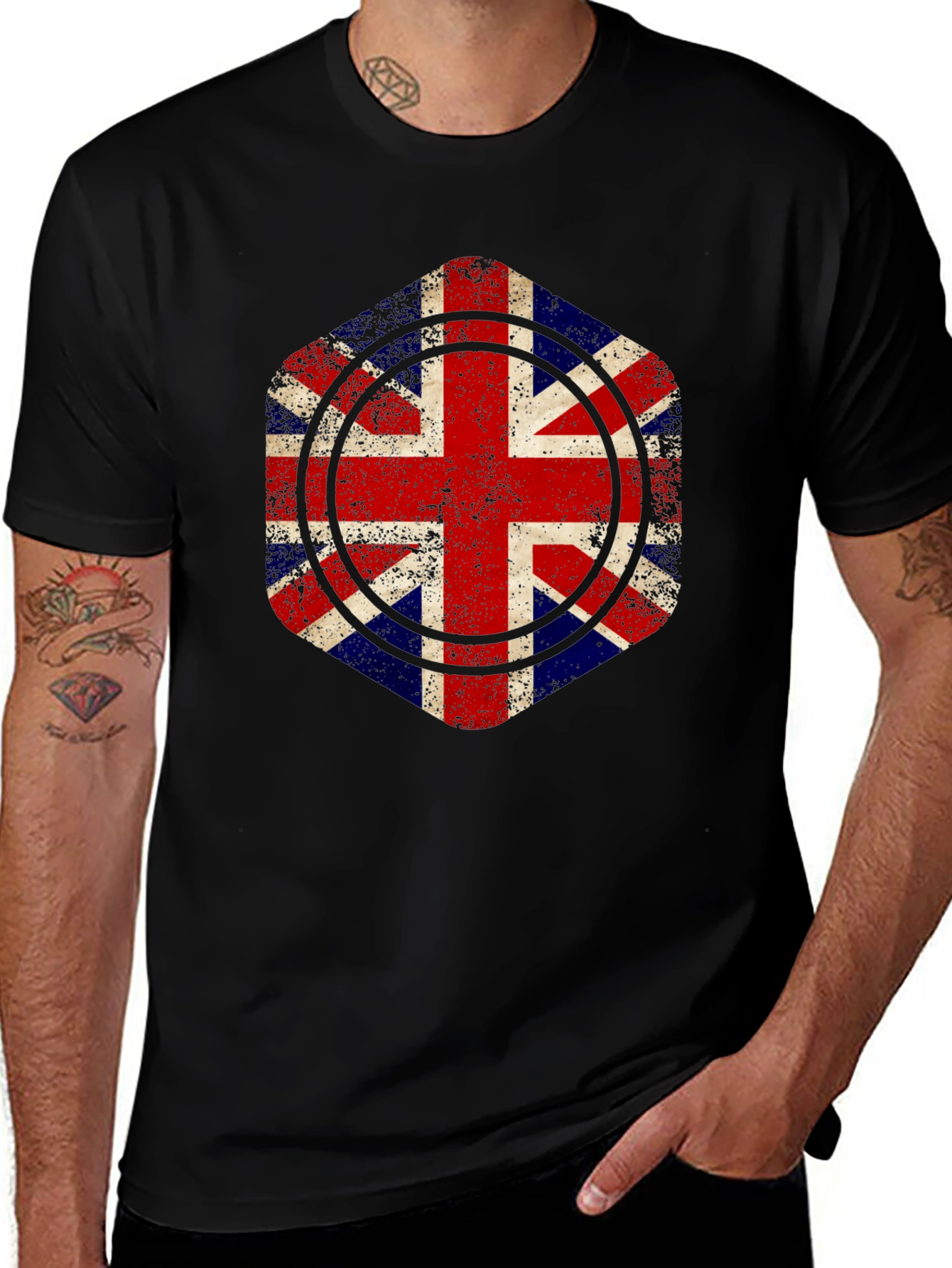Union Jack Graphic T-Shirt