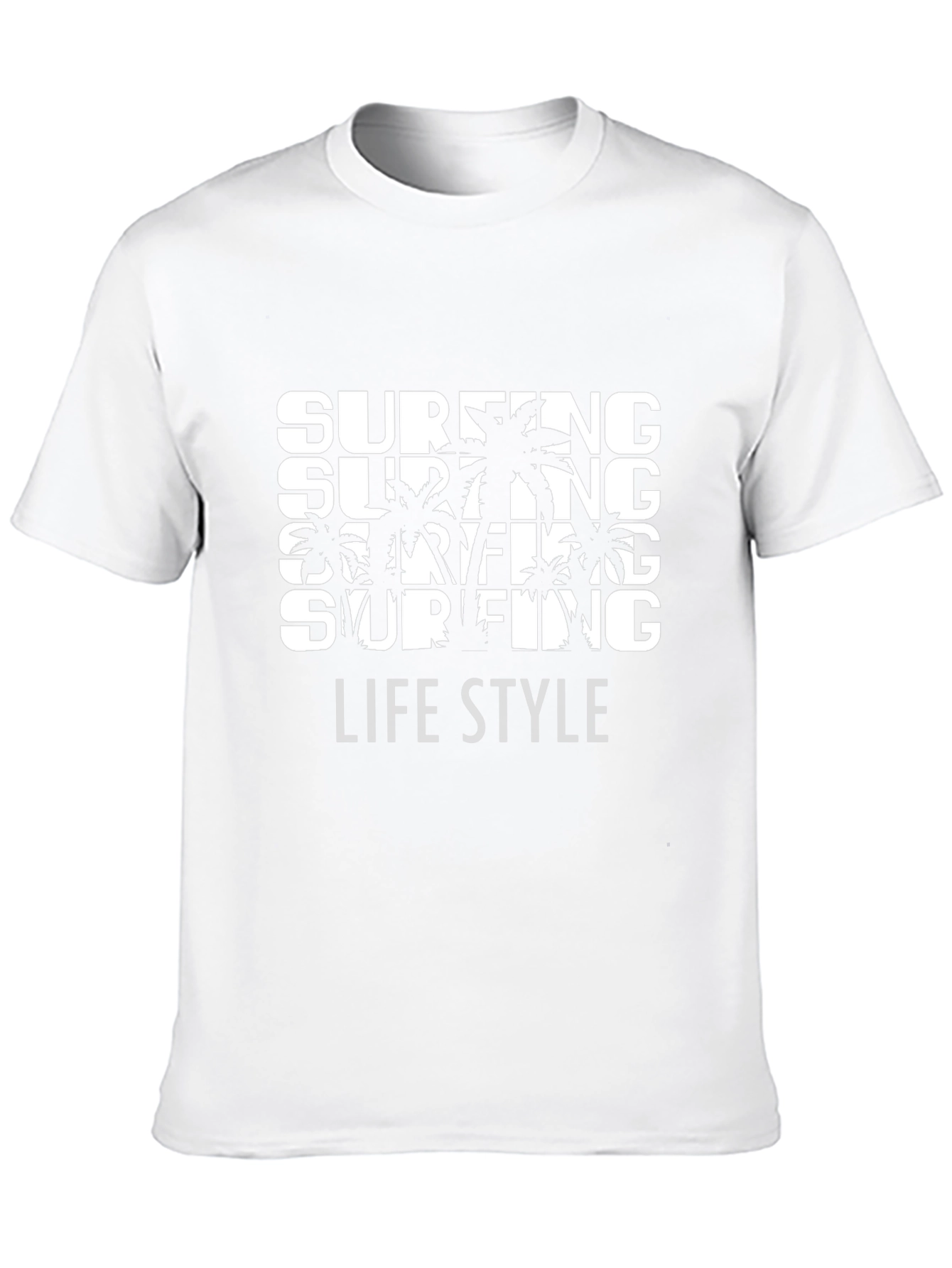 Surfing Life Style Graphic Tee