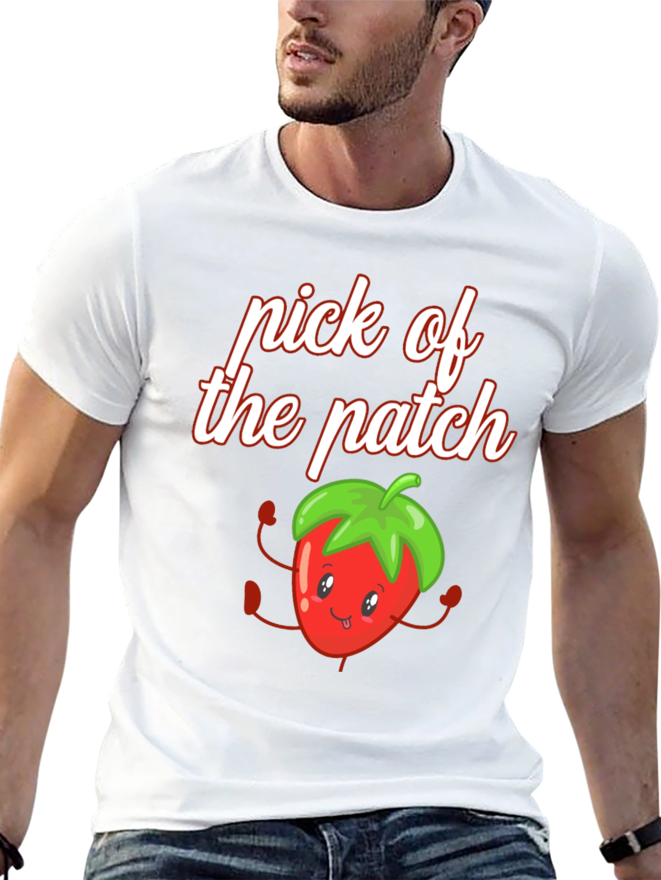 Pick of the Patch Strawberry Graphic T-Shirt