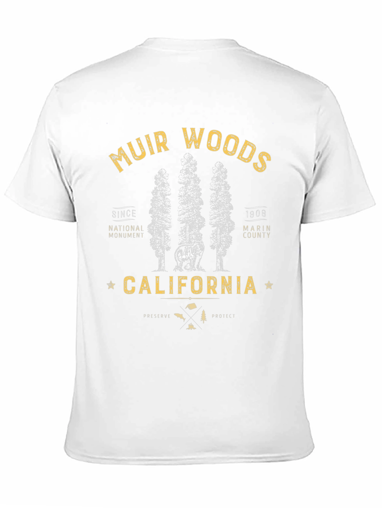 Muir Woods California T-Shirt National Monument Tee