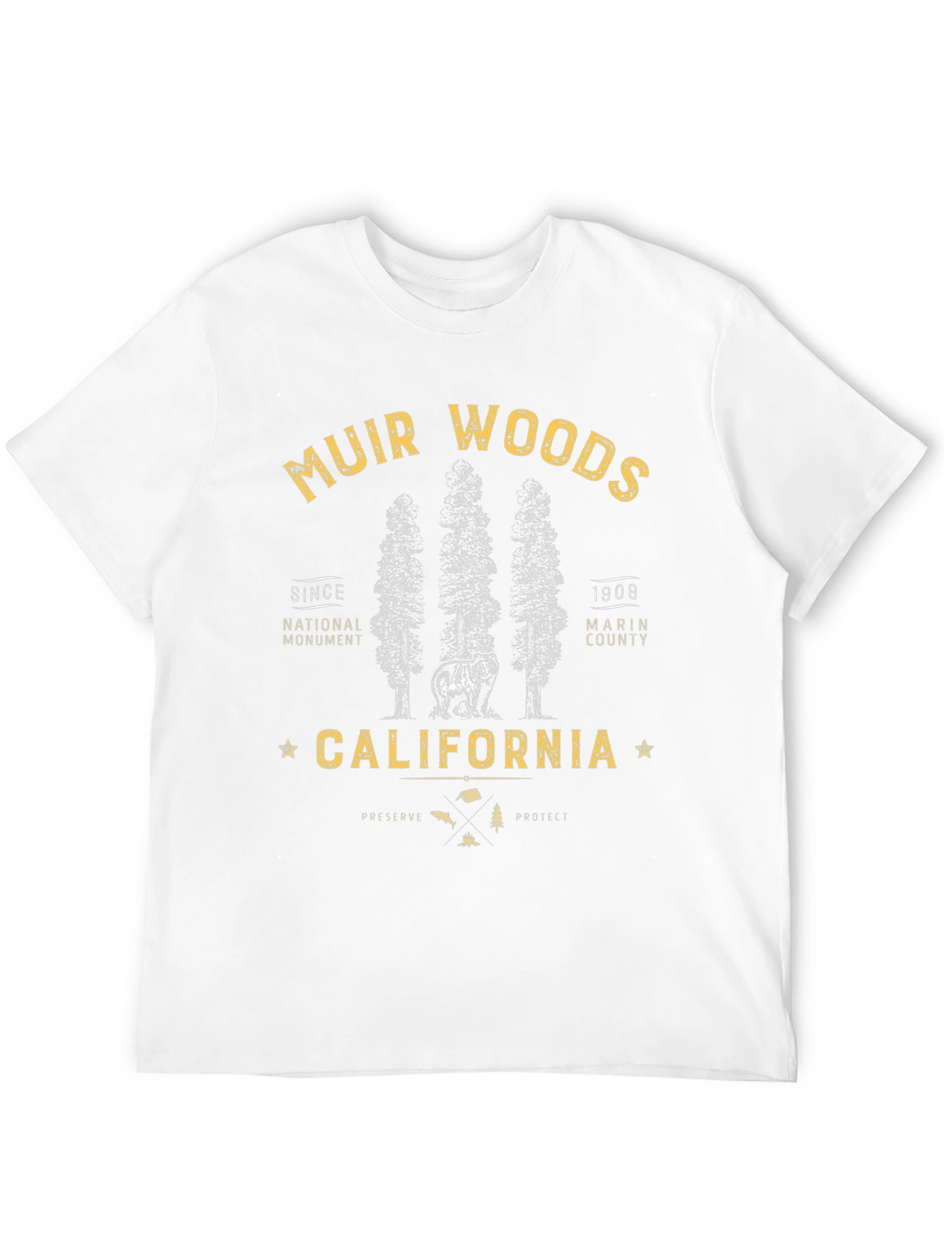 Muir Woods California T-Shirt National Monument Tee