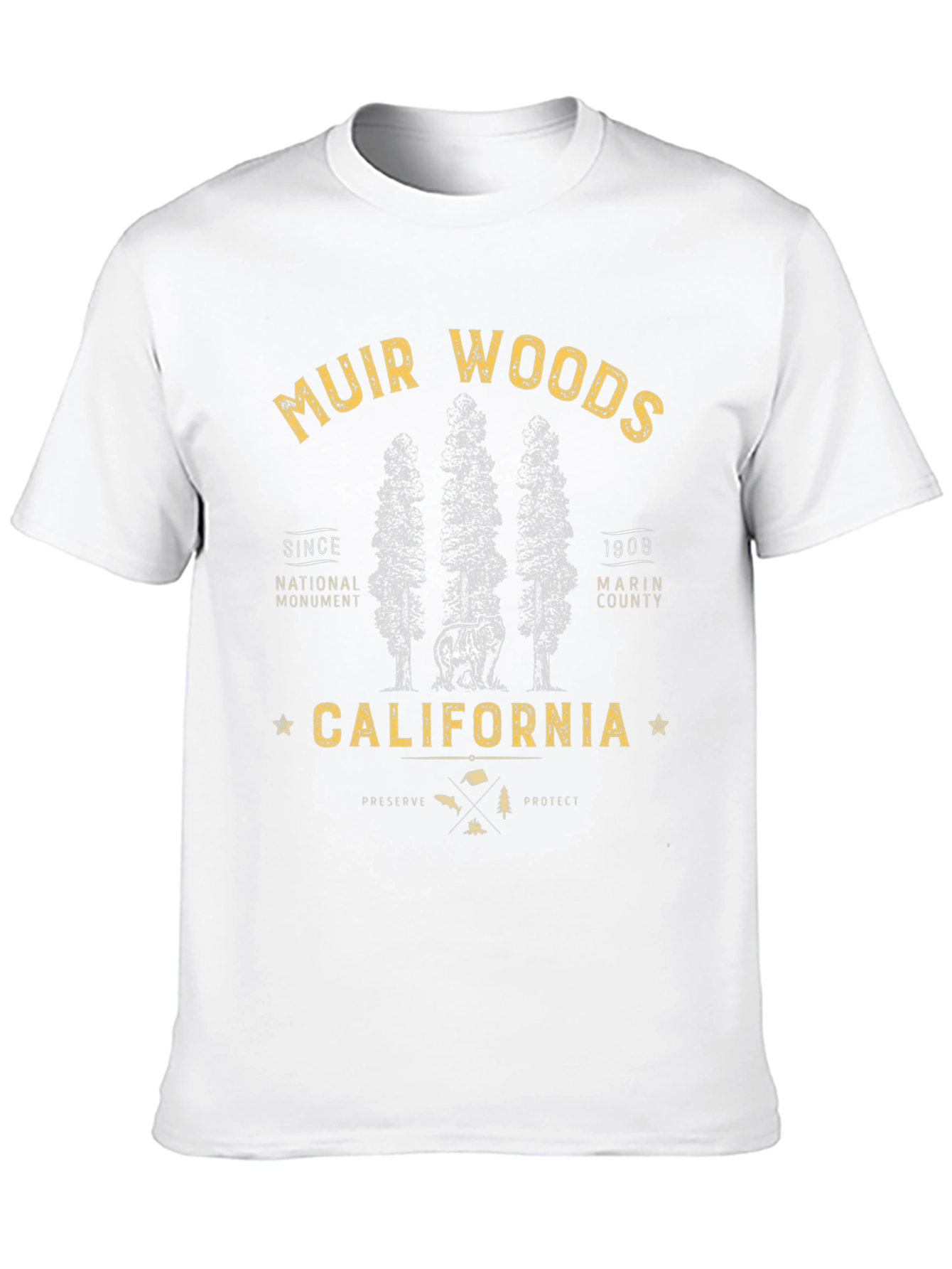 Muir Woods California T-Shirt National Monument Tee