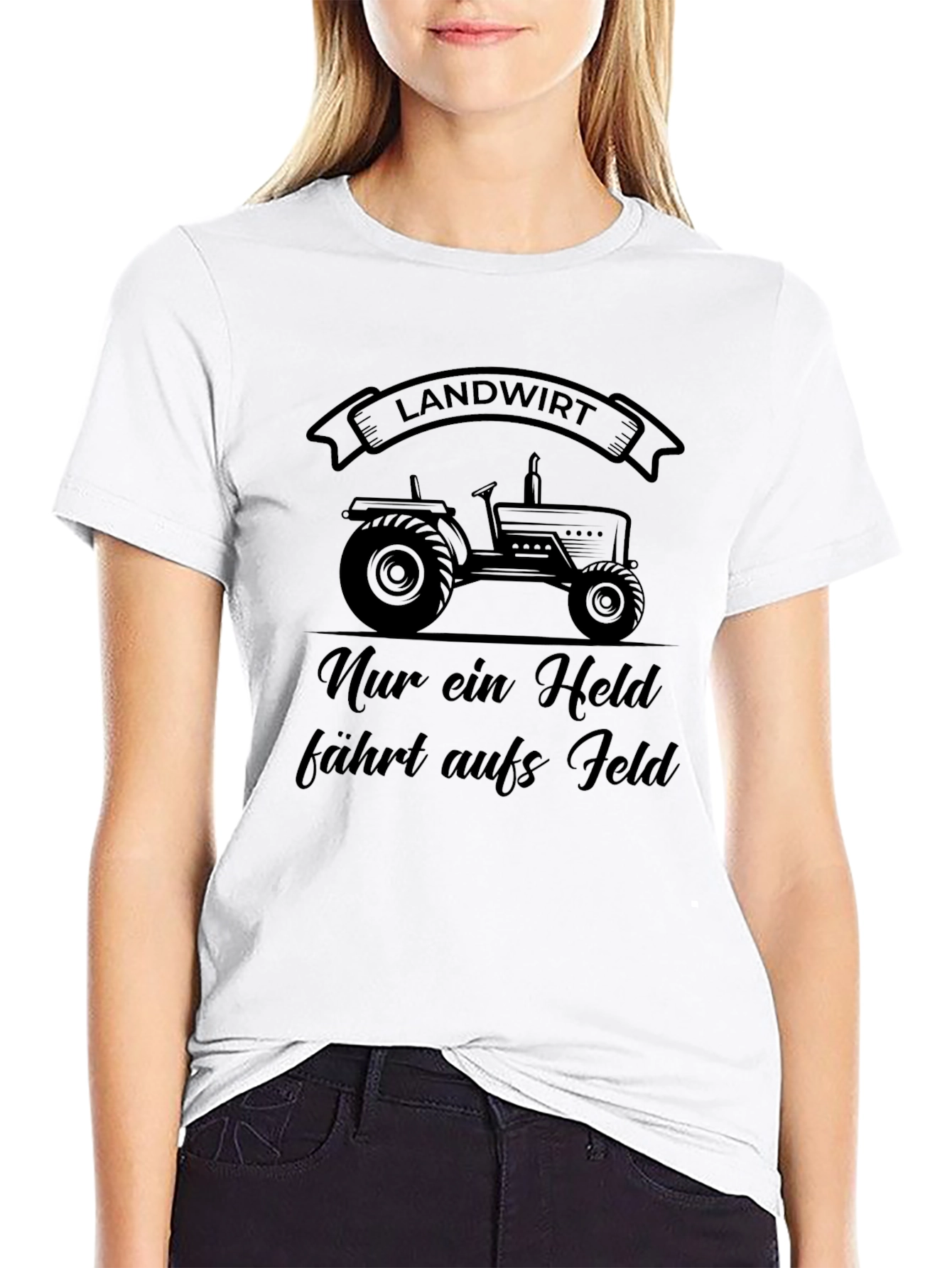 Landwirt Tractor Graphic Tee - Farmer T-Shirt