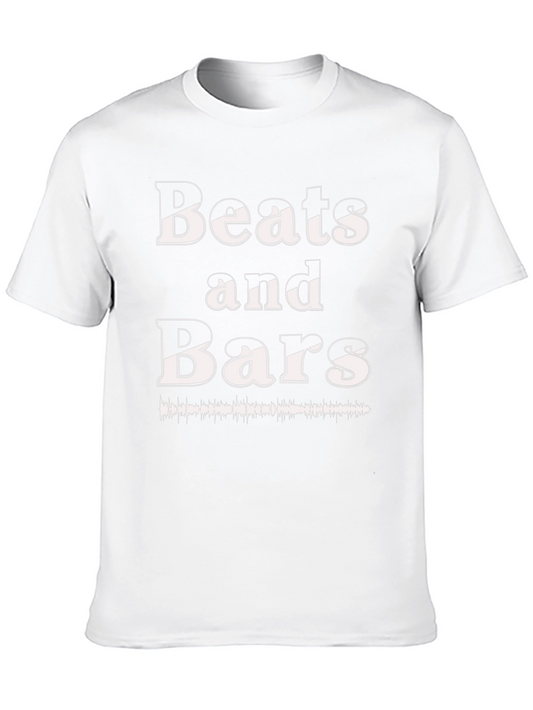 Beats and Bars Graphic Tee - Music Lovers Shirt