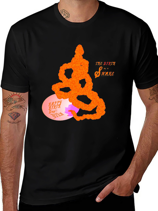 Birth Snake Graphic Tee - Unique Design