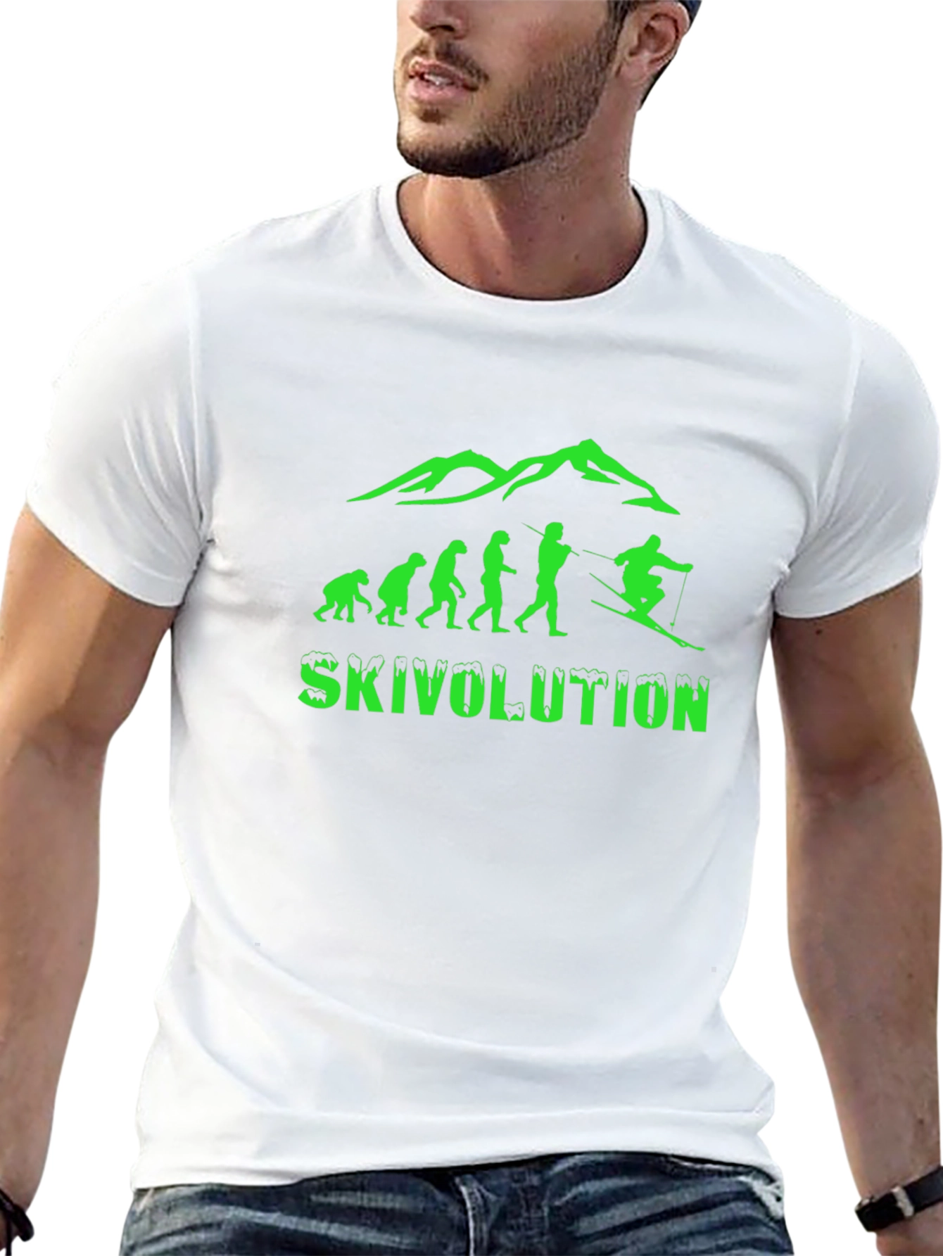 Ski Evolution T-Shirt - Skivolution Tee