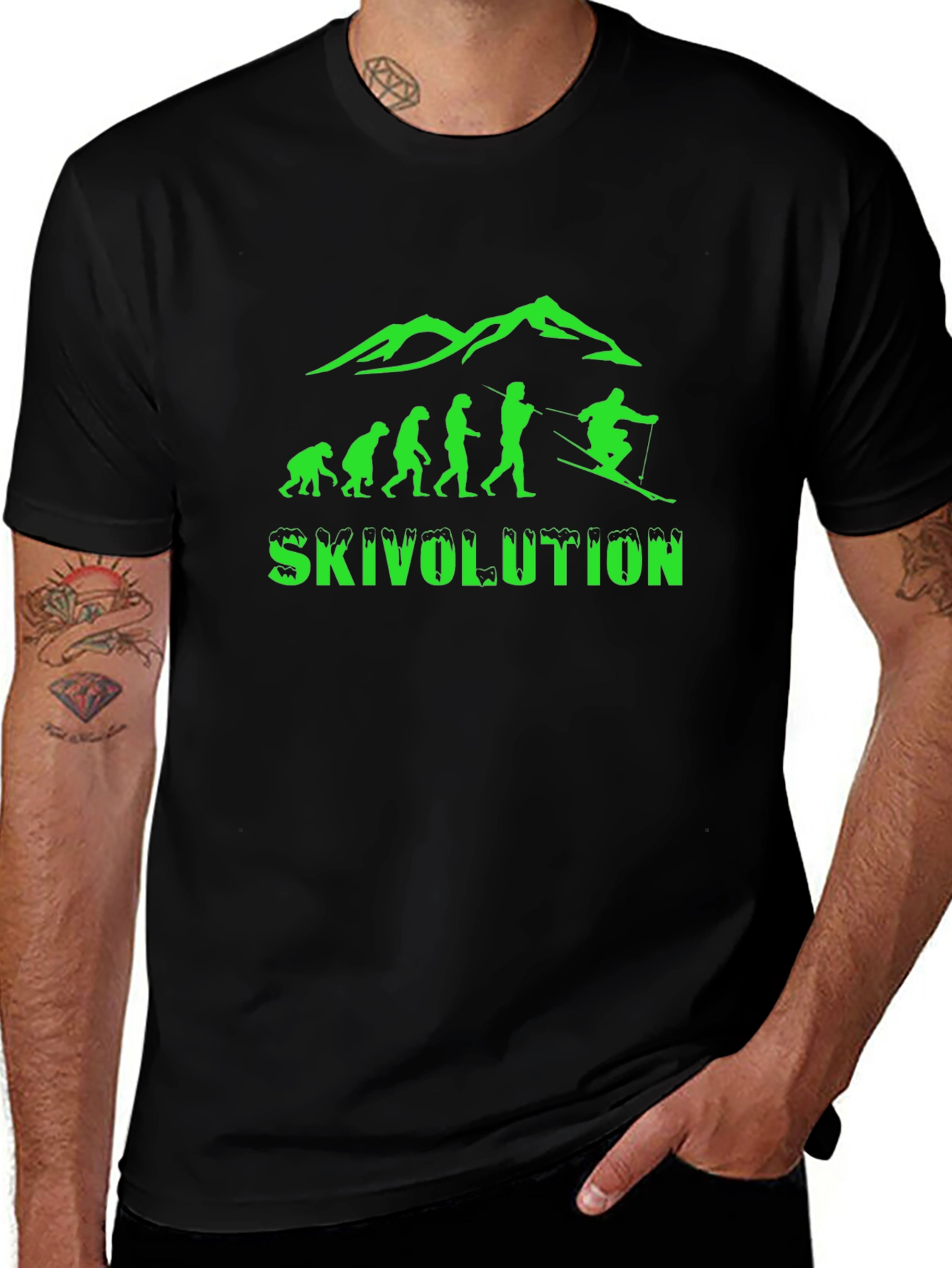 Ski Evolution T-Shirt - Skivolution Tee