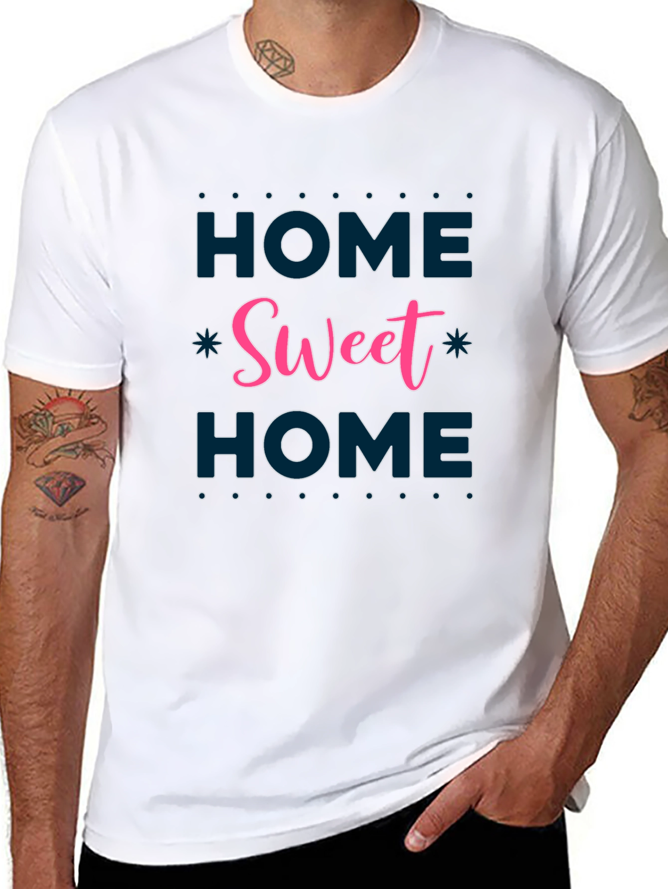 Home Sweet Home Graphic Tee - Stylish Comfort