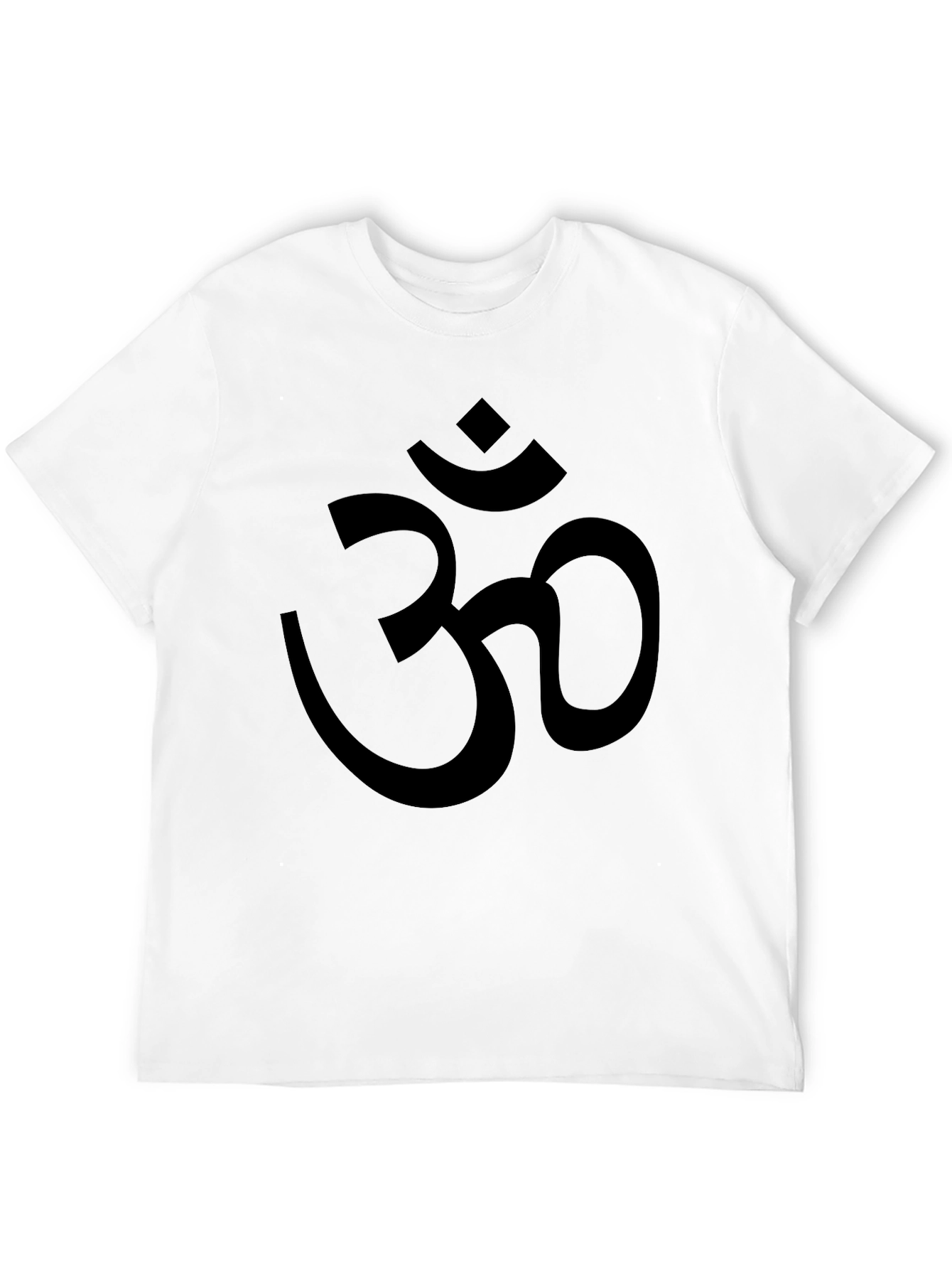 Om Symbol Graphic Black T-Shirt