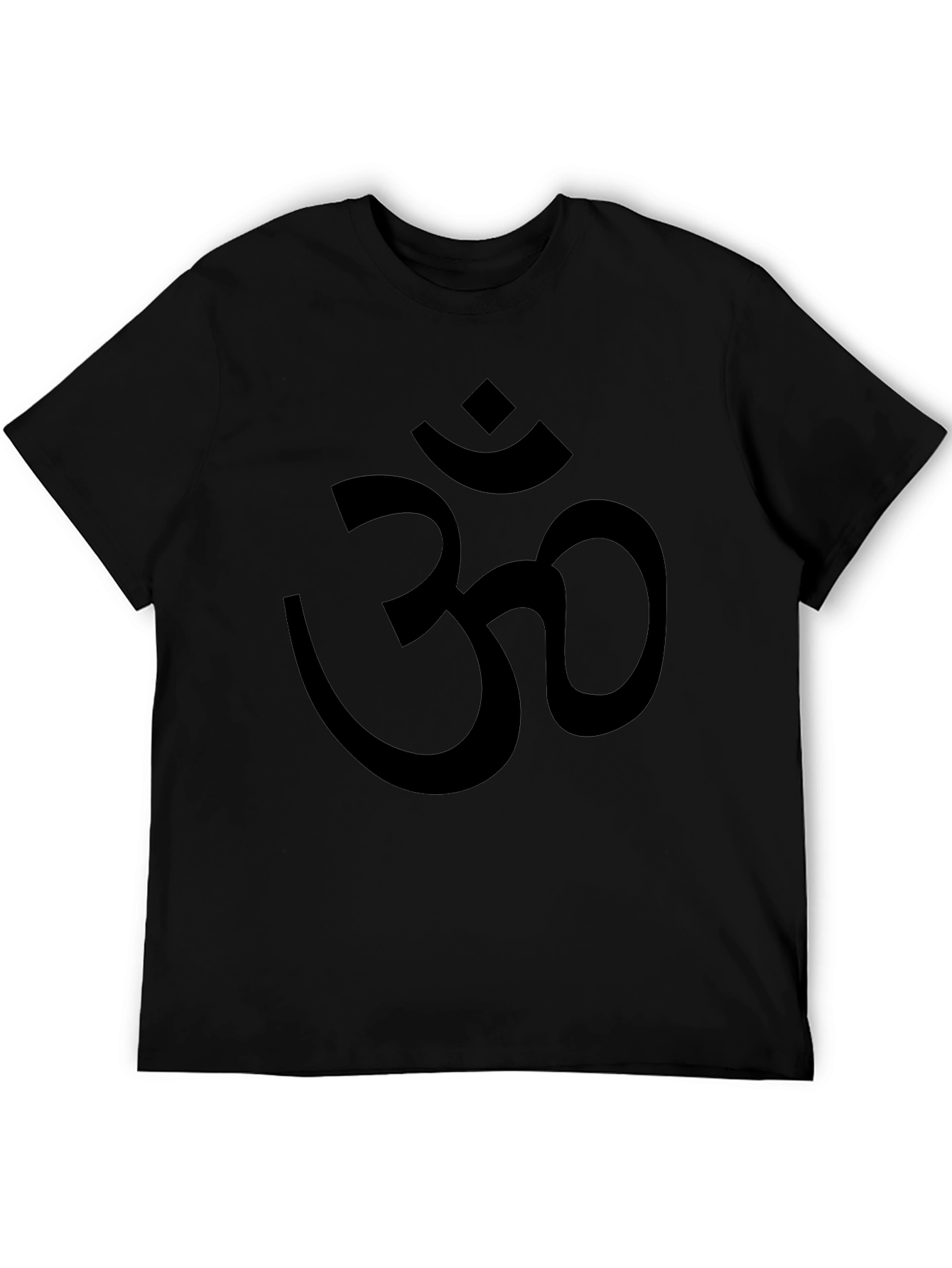 Om Symbol Graphic Black T-Shirt