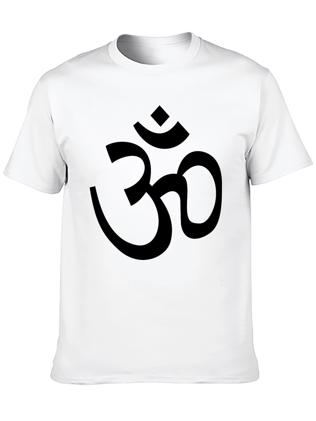 Om Symbol Graphic Black T-Shirt