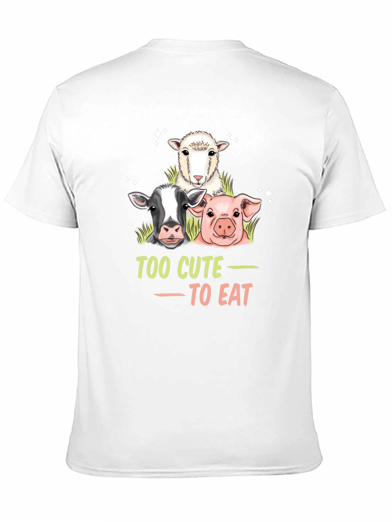 Too Cute to Eat Vegan T-Shirt