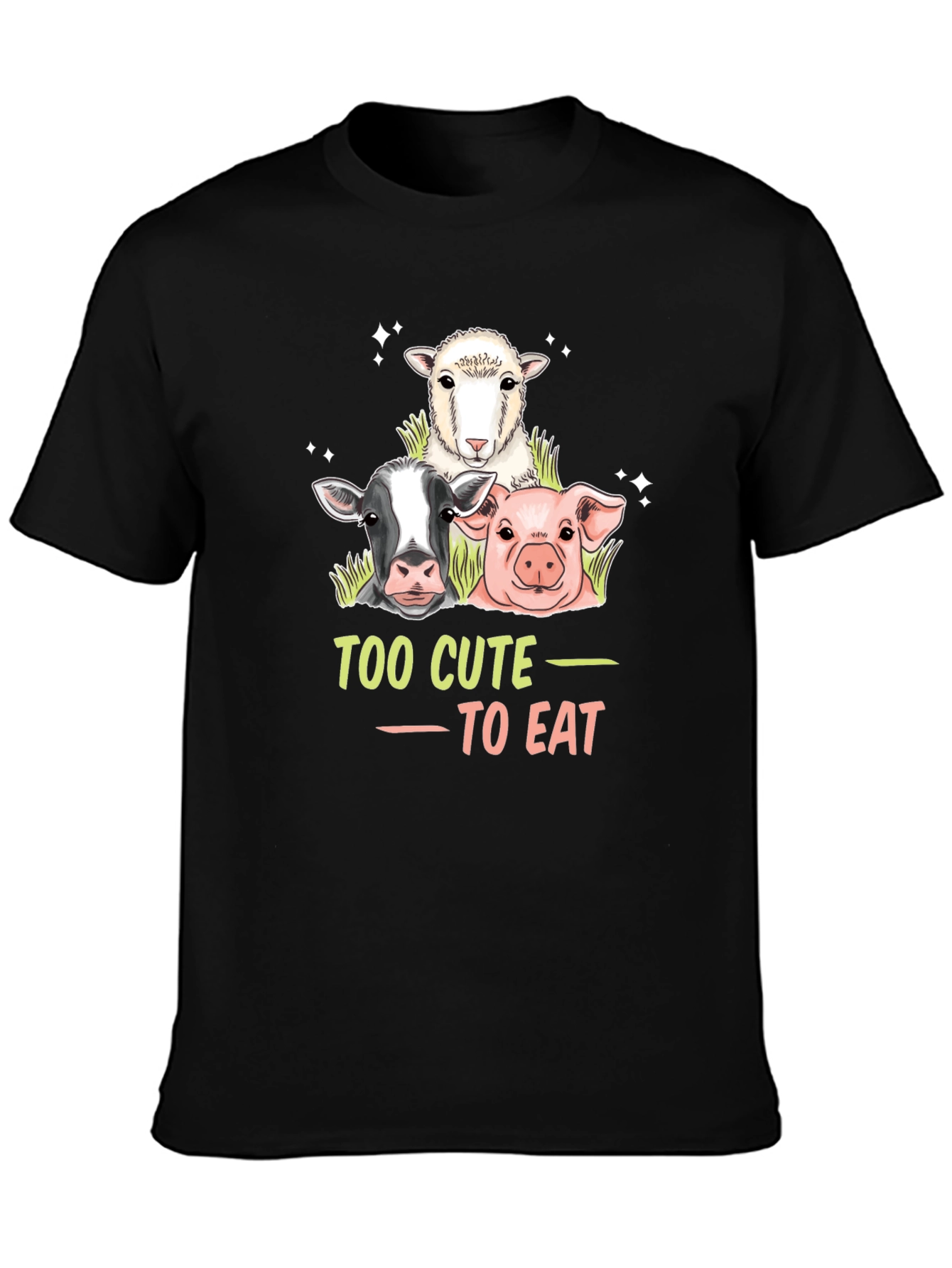 Too Cute to Eat Vegan T-Shirt