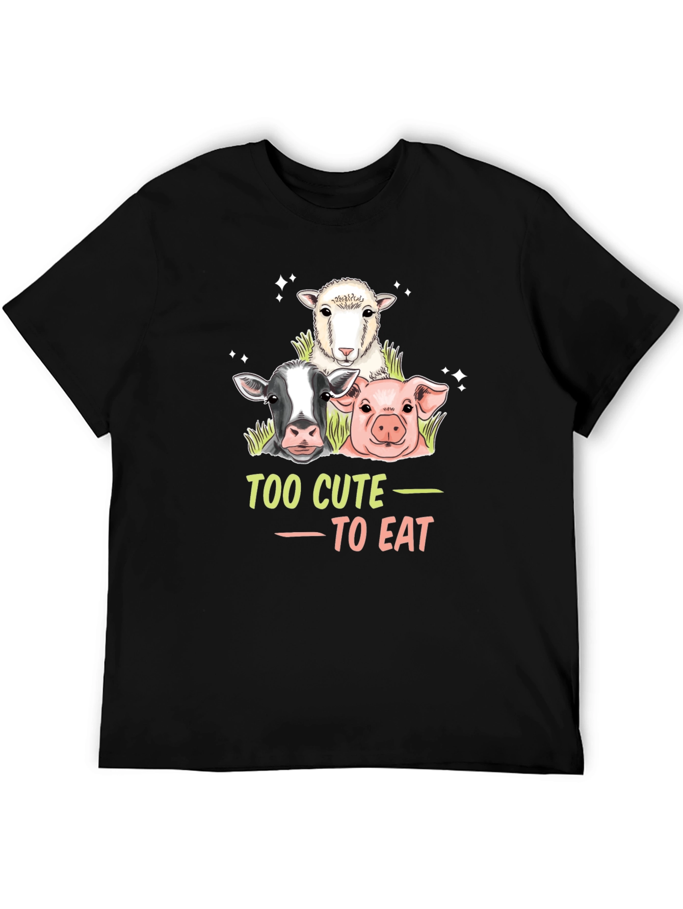Too Cute to Eat Vegan T-Shirt