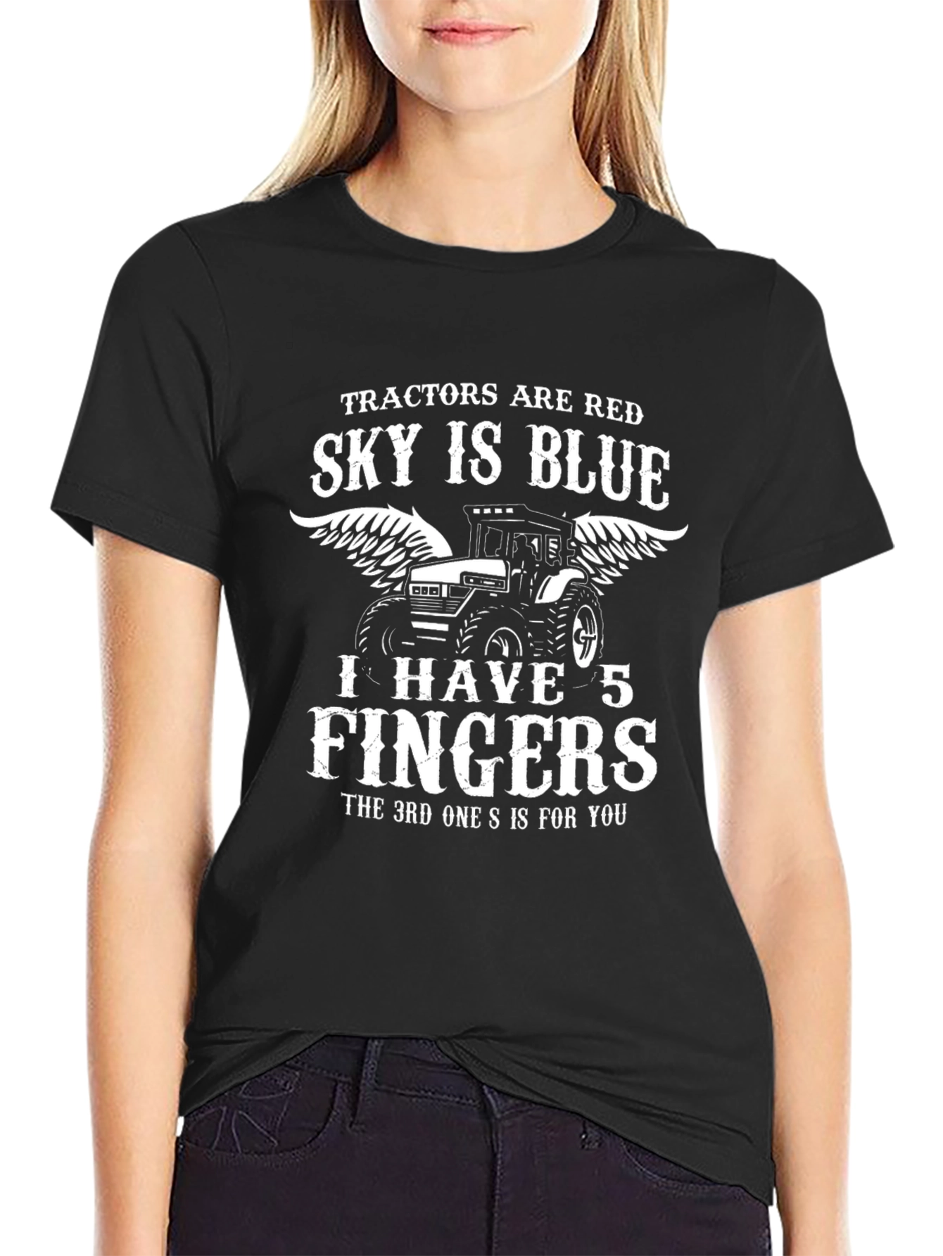 Tractors are Red Funny T-Shirt