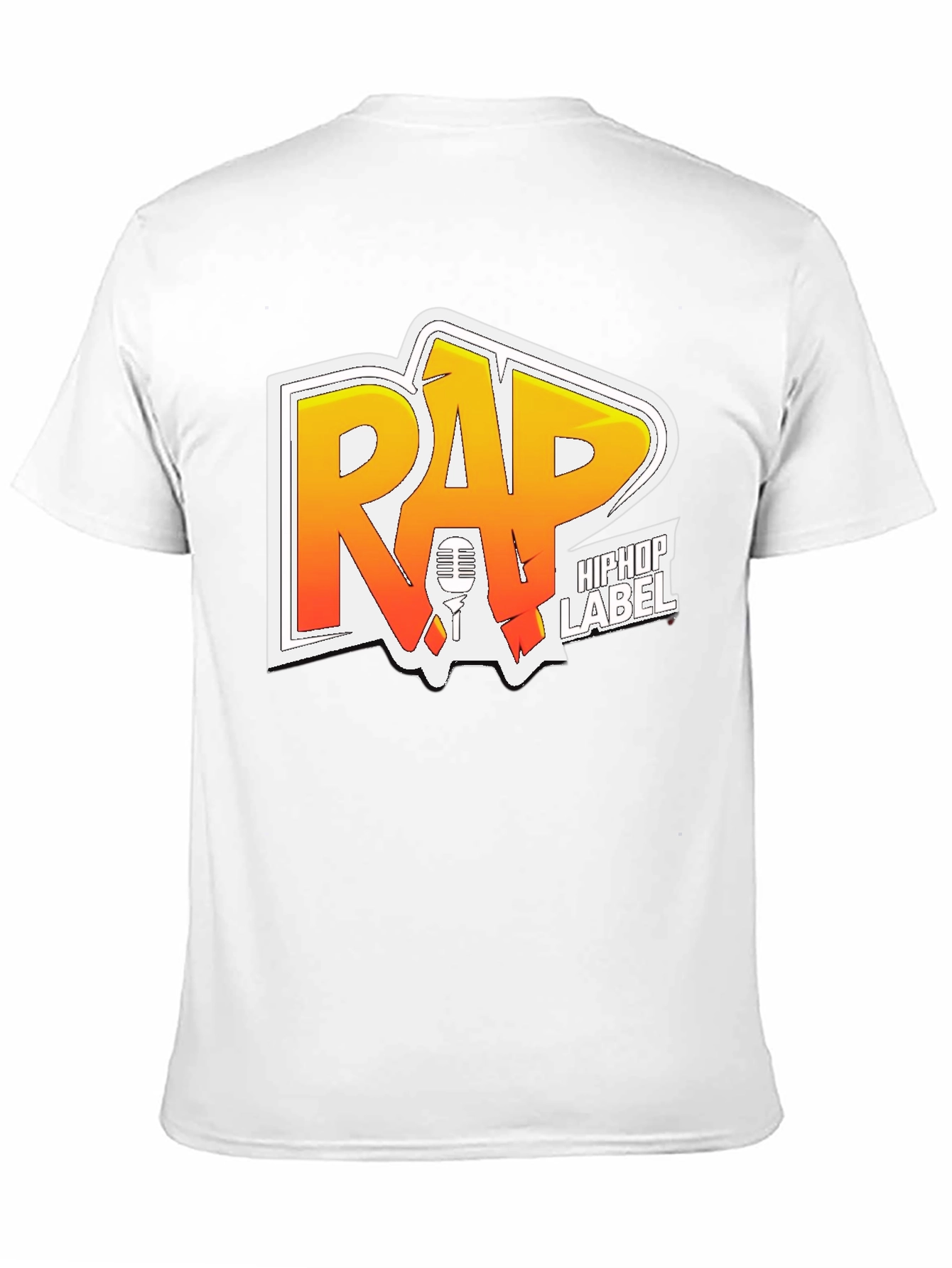 Rap HipHop Label Graphic T-Shirt
