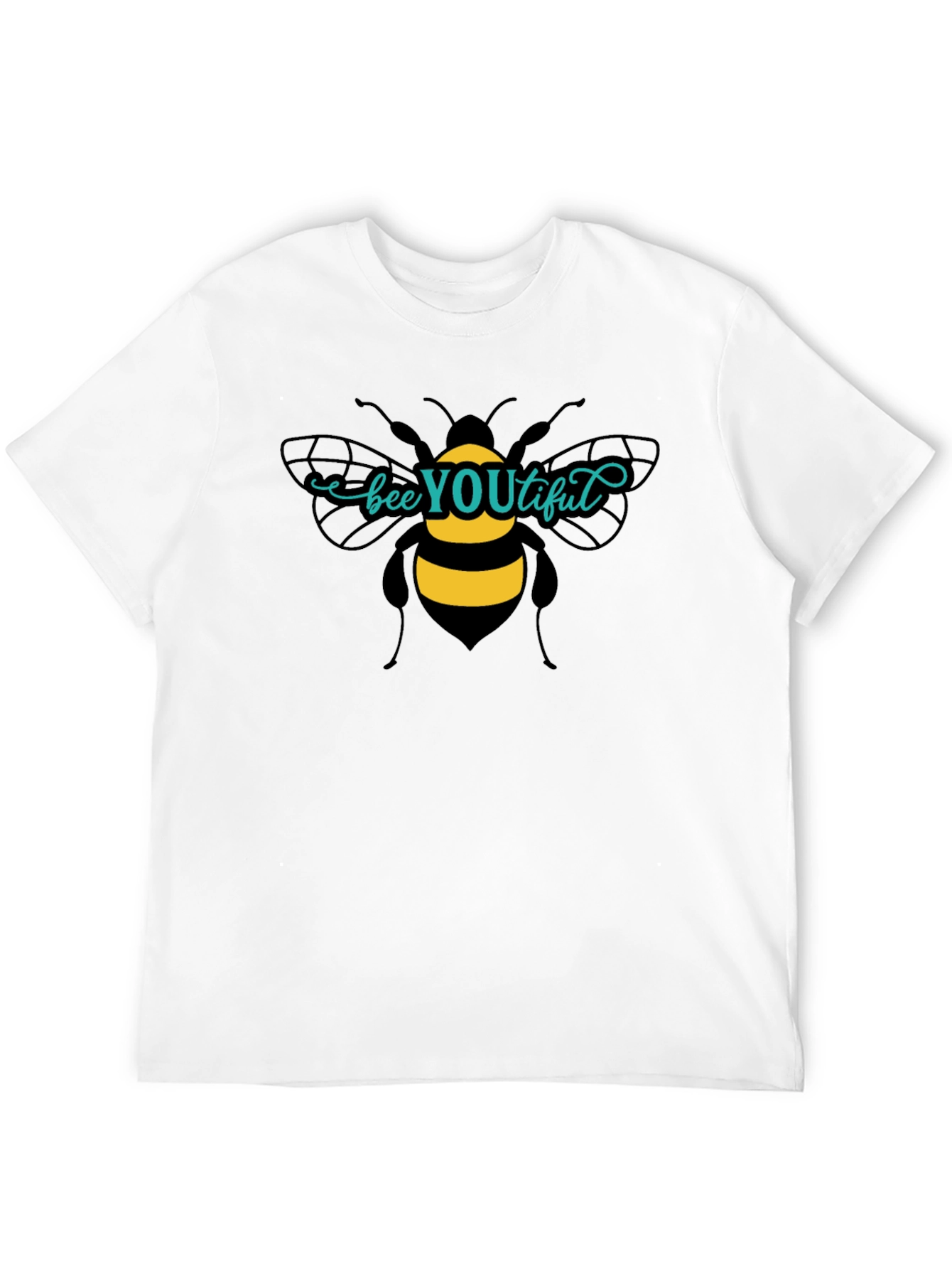 Bee YOUtiful Black Graphic T-Shirt