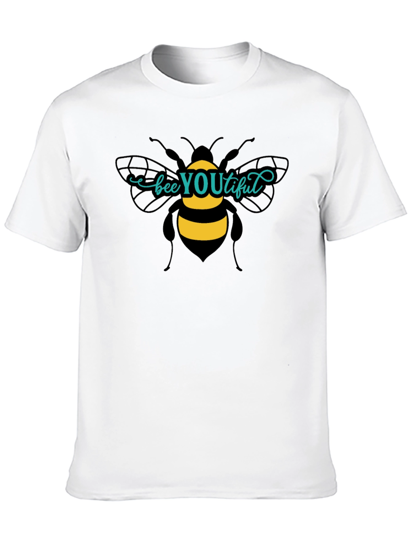 Bee YOUtiful Black Graphic T-Shirt