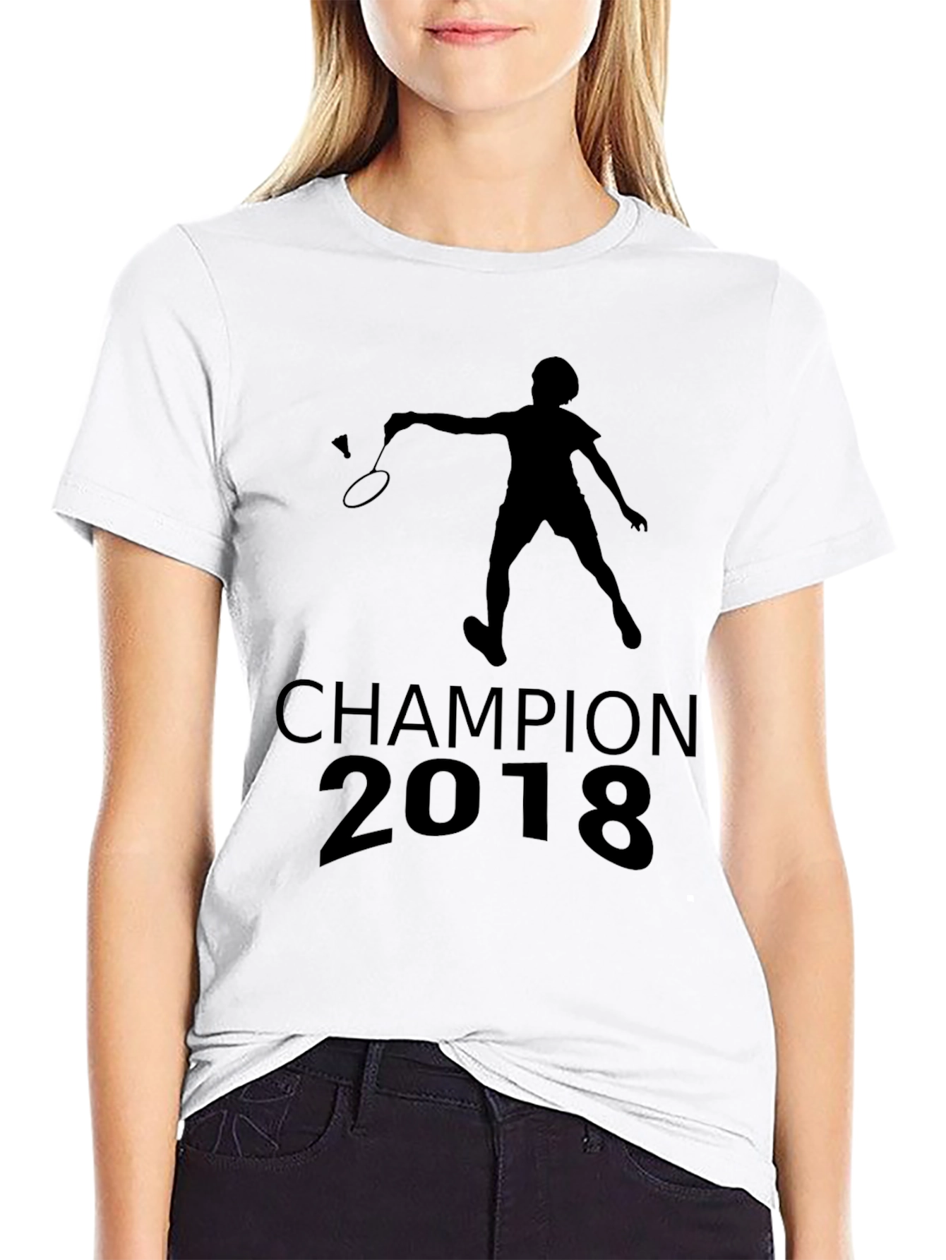 Champion 2018 Badminton T-Shirt