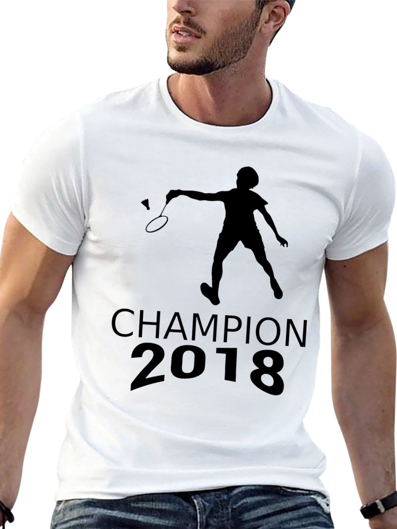 Champion 2018 Badminton T-Shirt
