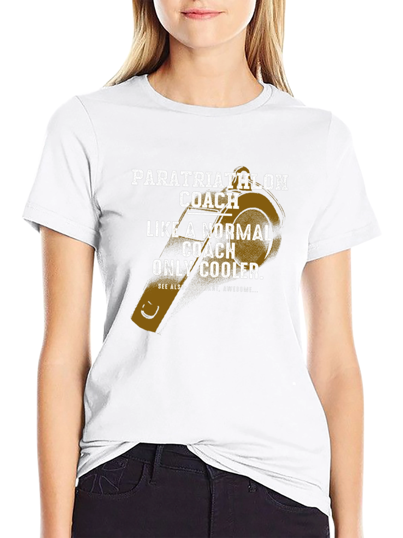 Paratriathlon Coach T-Shirt - Cool Coach Gift