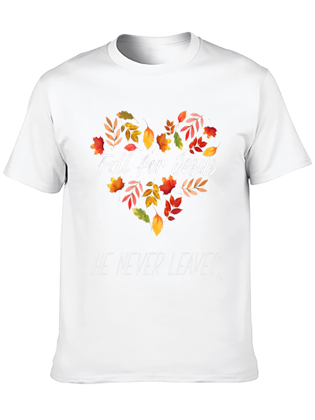 Fall for Jesus Black T-Shirt