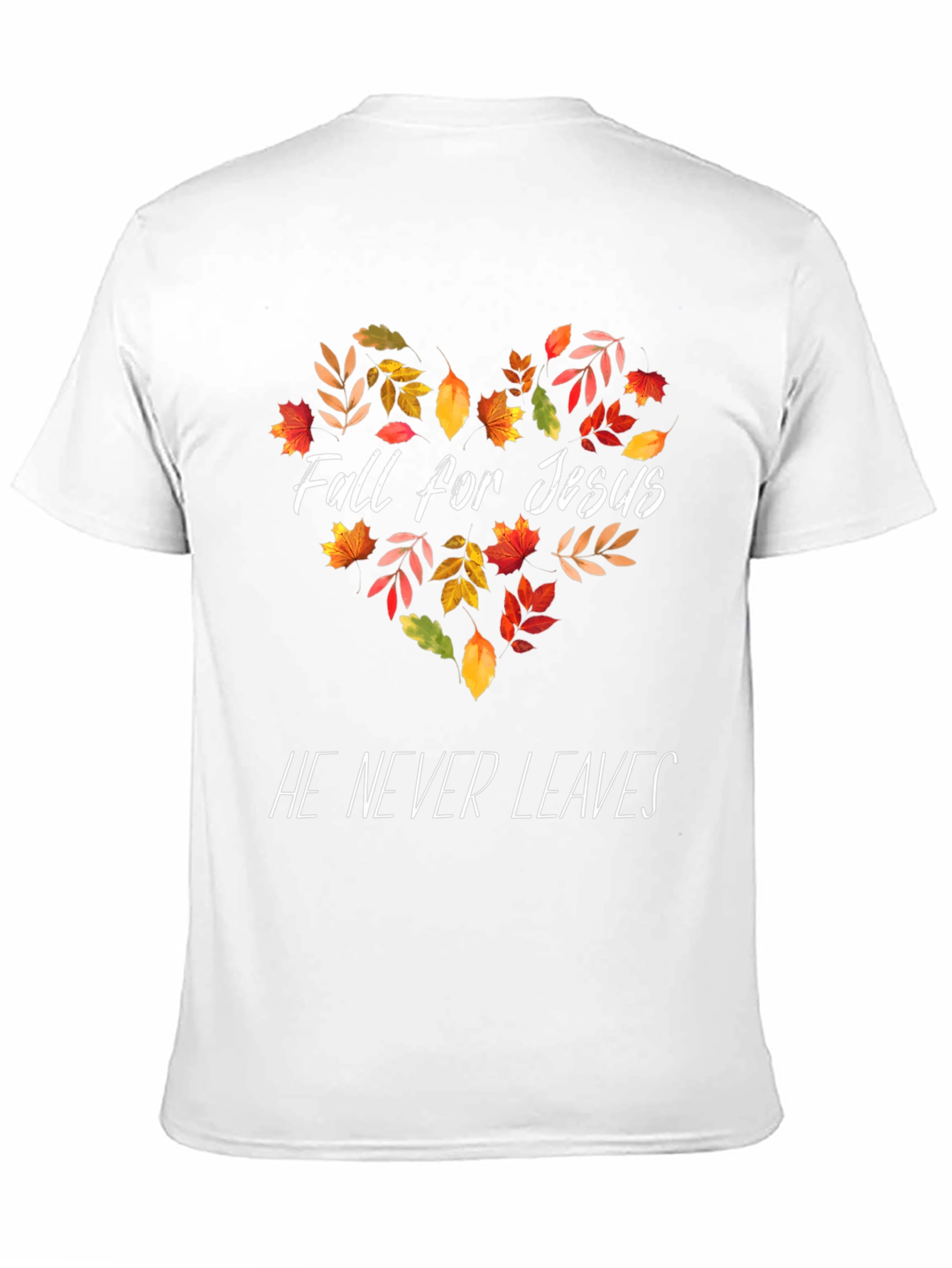 Fall for Jesus Black T-Shirt