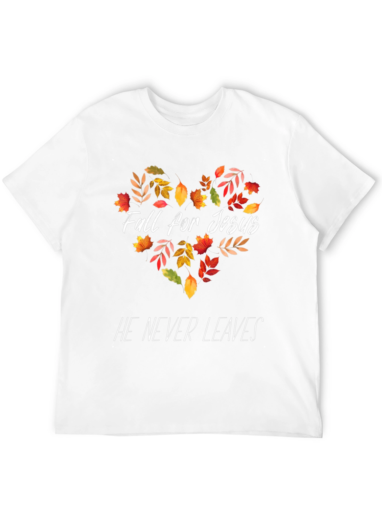 Fall for Jesus Black T-Shirt