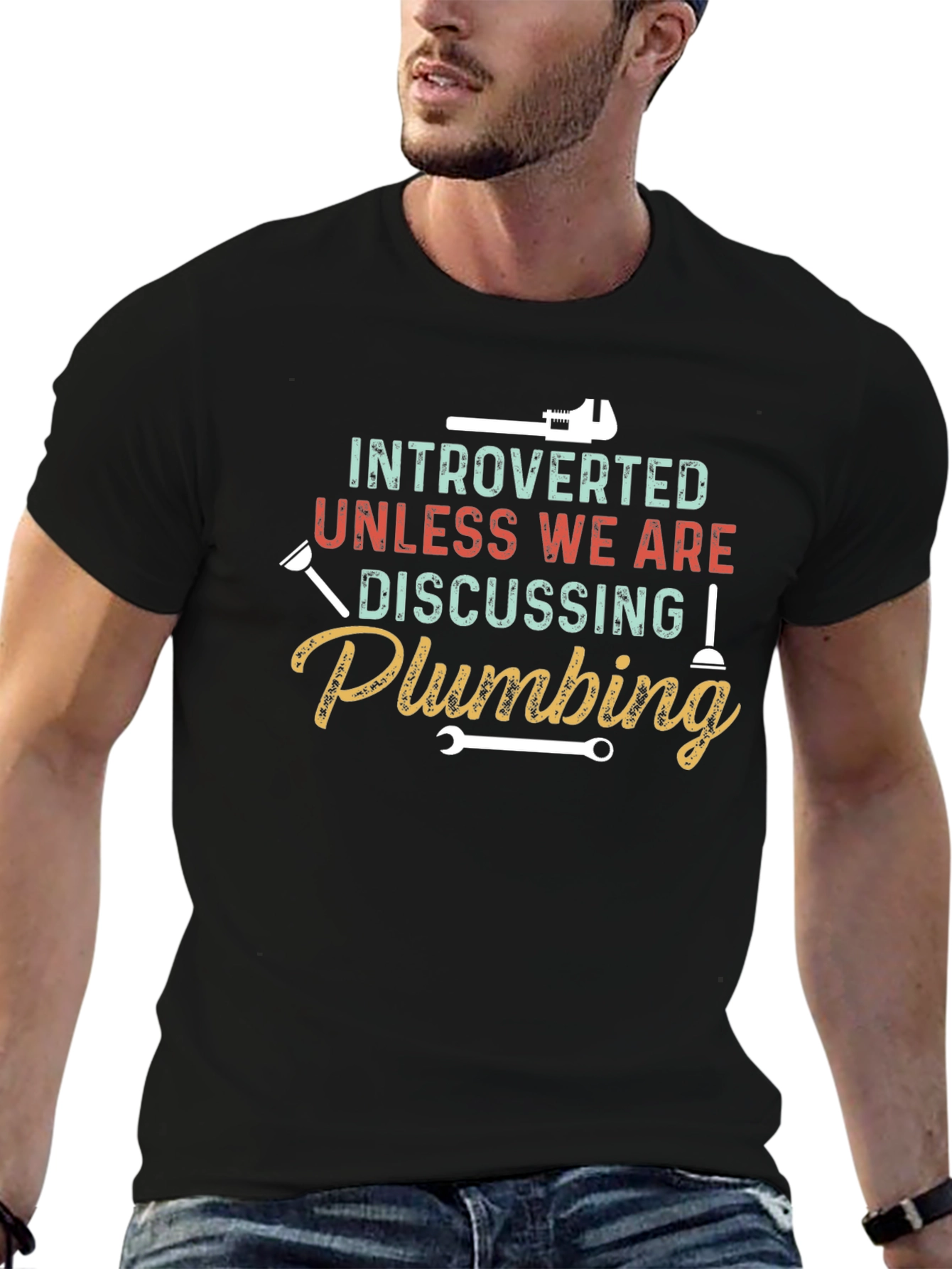 Introverted Plumbing T-Shirt