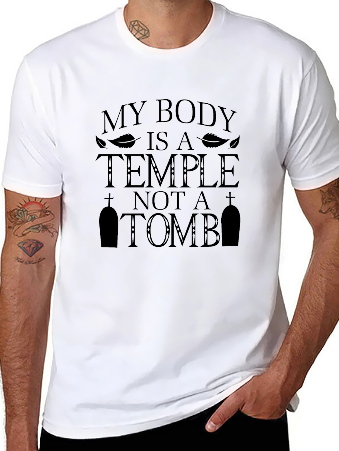 My Body is a Temple Graphic Tee