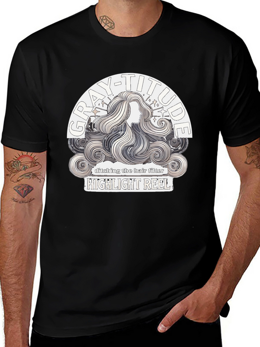 Gray-Titude Highlight Reel Graphic Tee