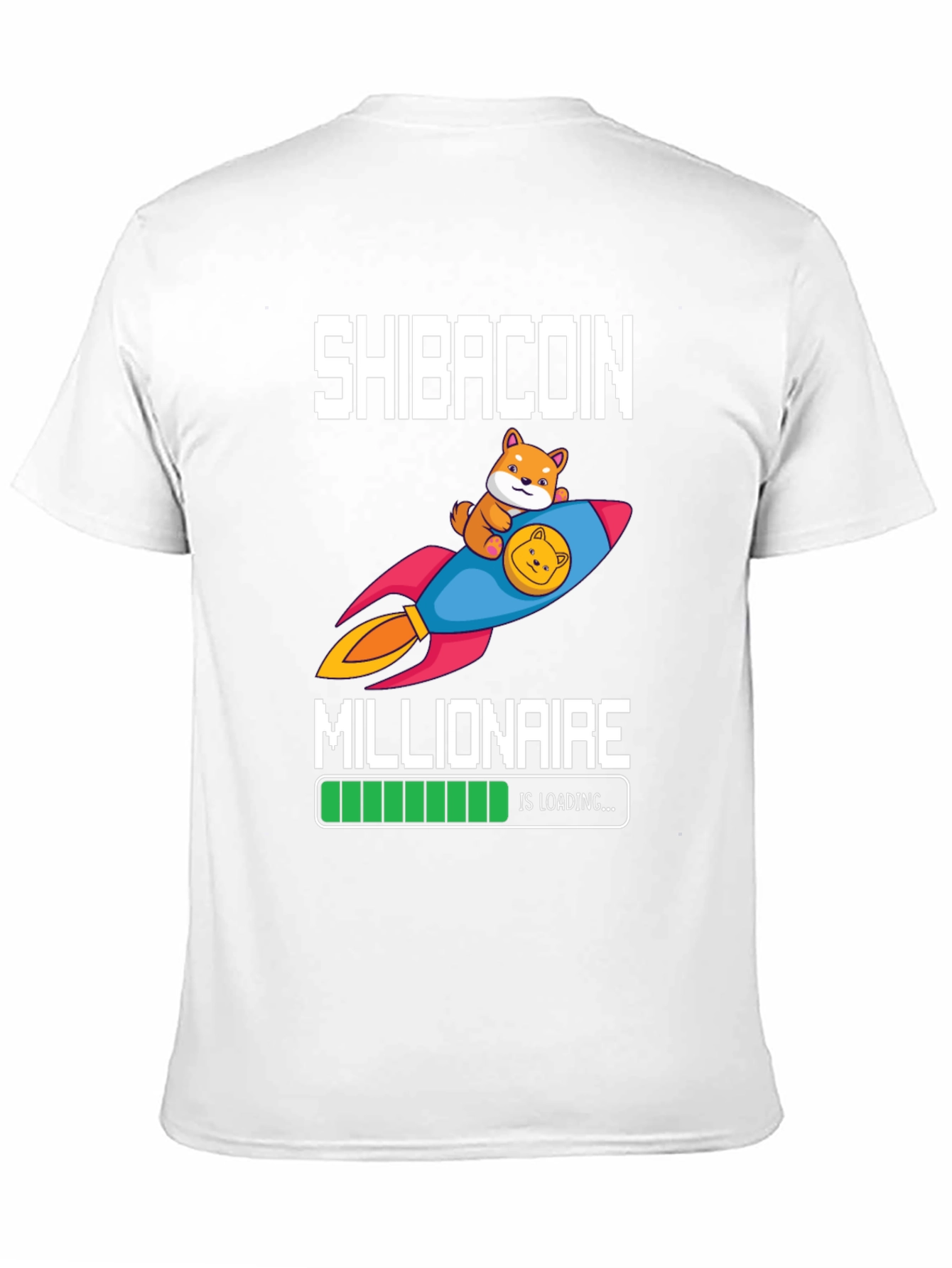 Shibacoin Millionaire Loading T-Shirt Crypto HODL