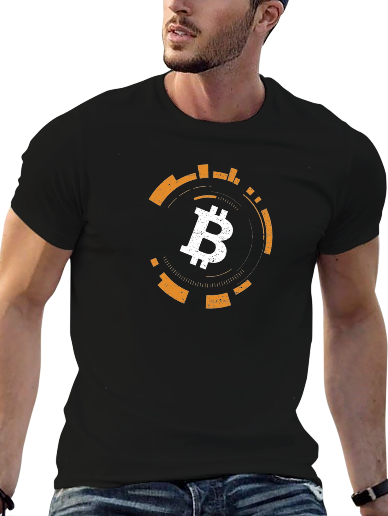 Bitcoin Crypto Tee - Black