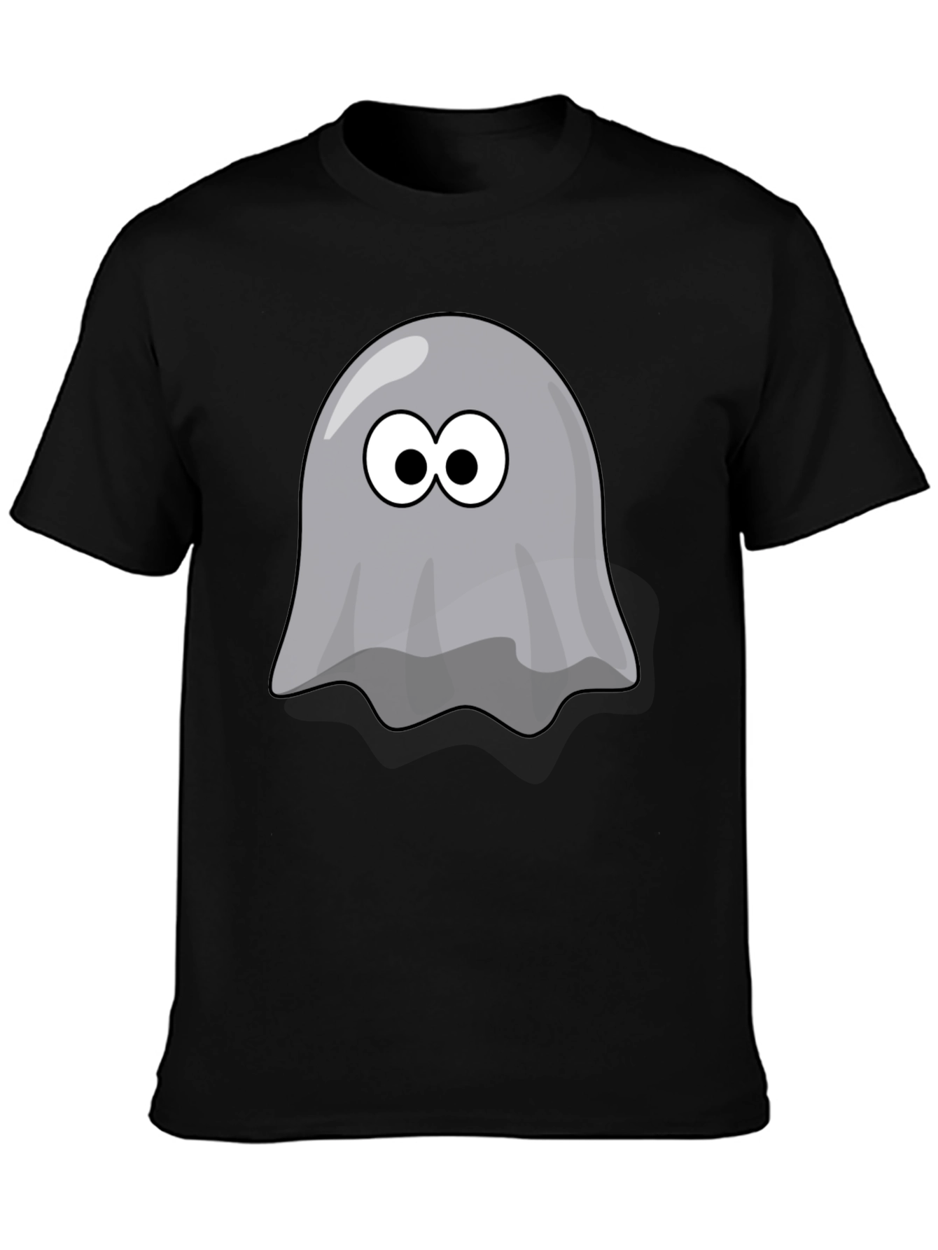 Spooky Cute Ghost Graphic Tee - Halloween Shirt