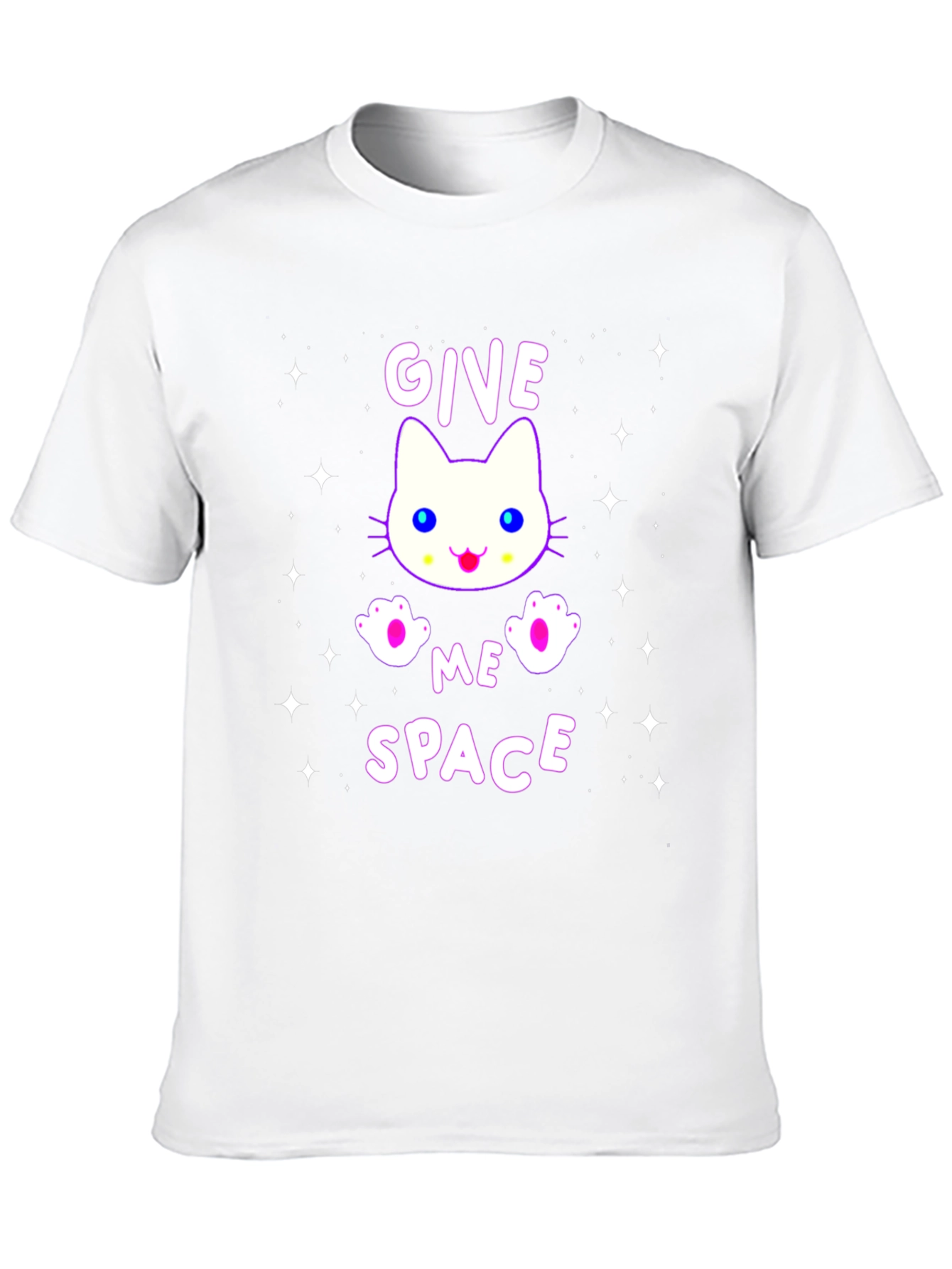 Give Me Space Cat Graphic T-Shirt
