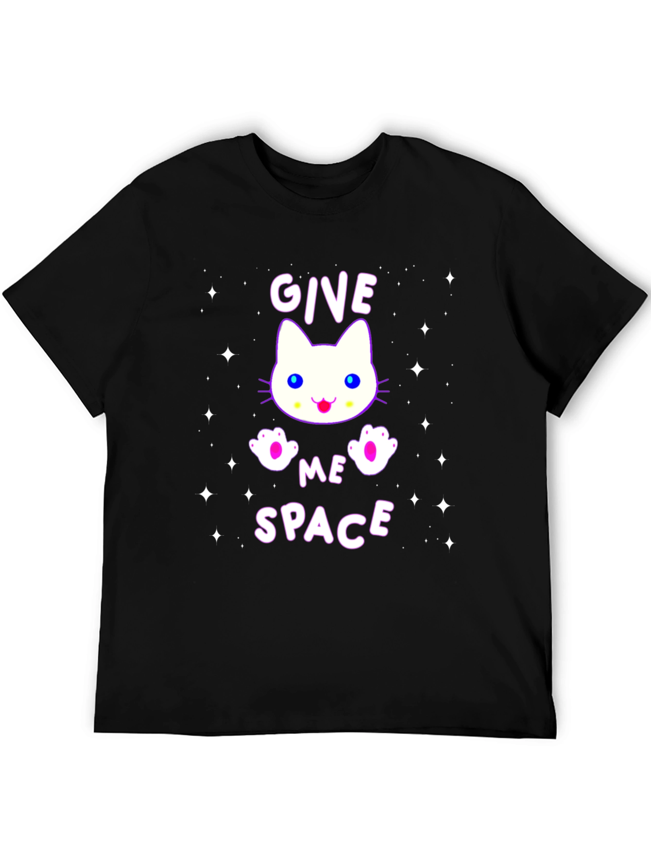 Give Me Space Cat Graphic T-Shirt