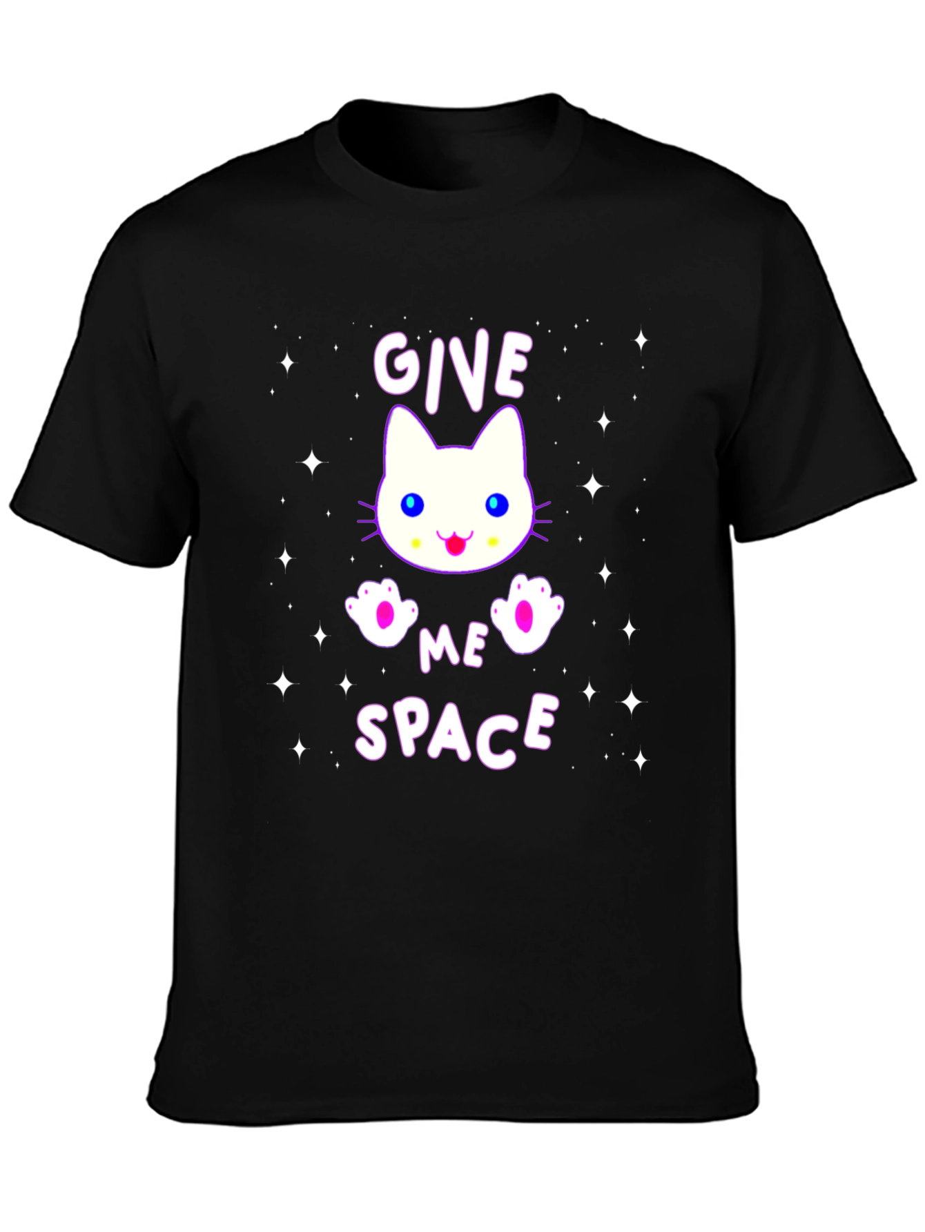 Give Me Space Cat Graphic T-Shirt