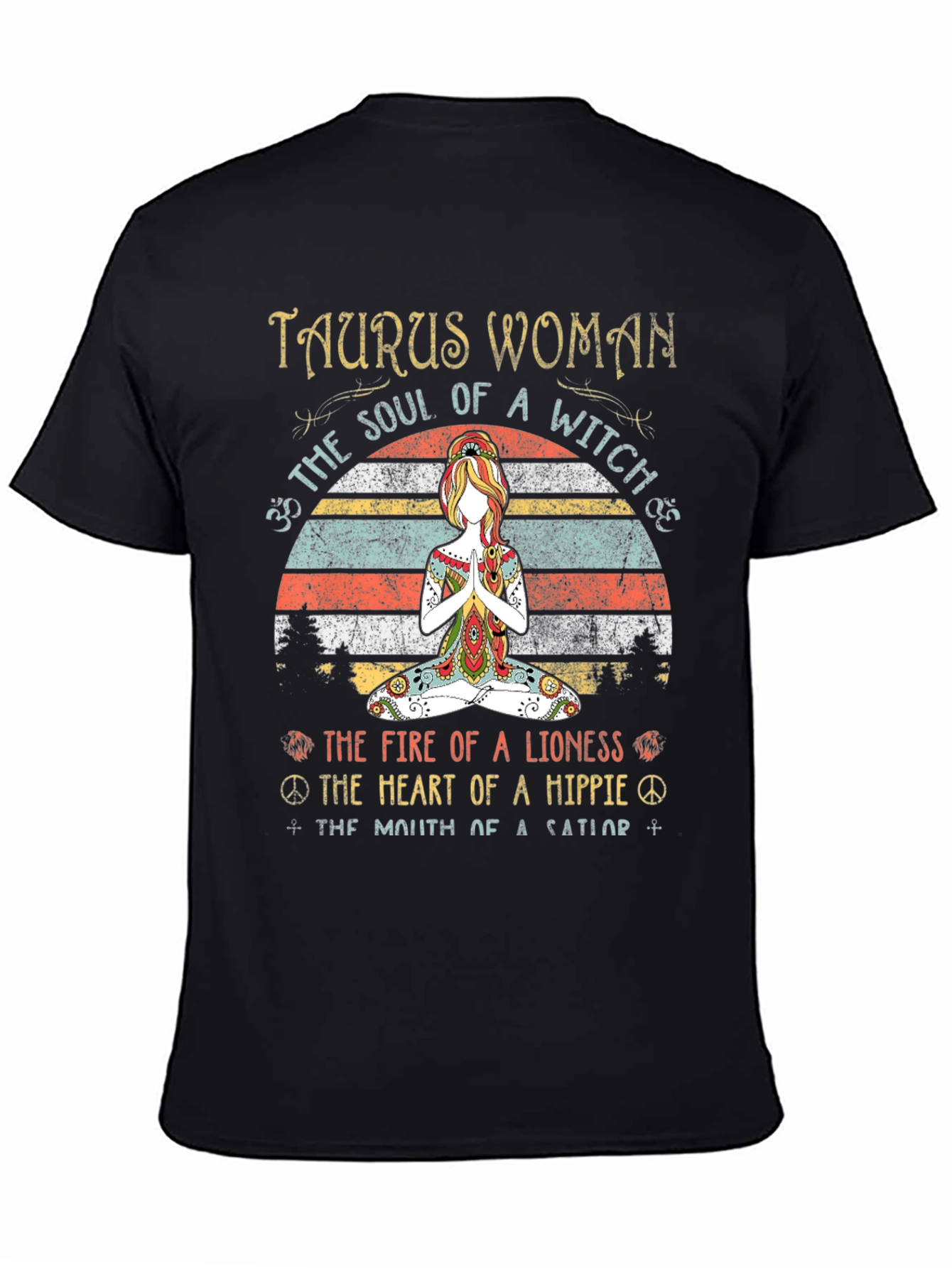Taurus Woman Witch Soul Graphic T-Shirt