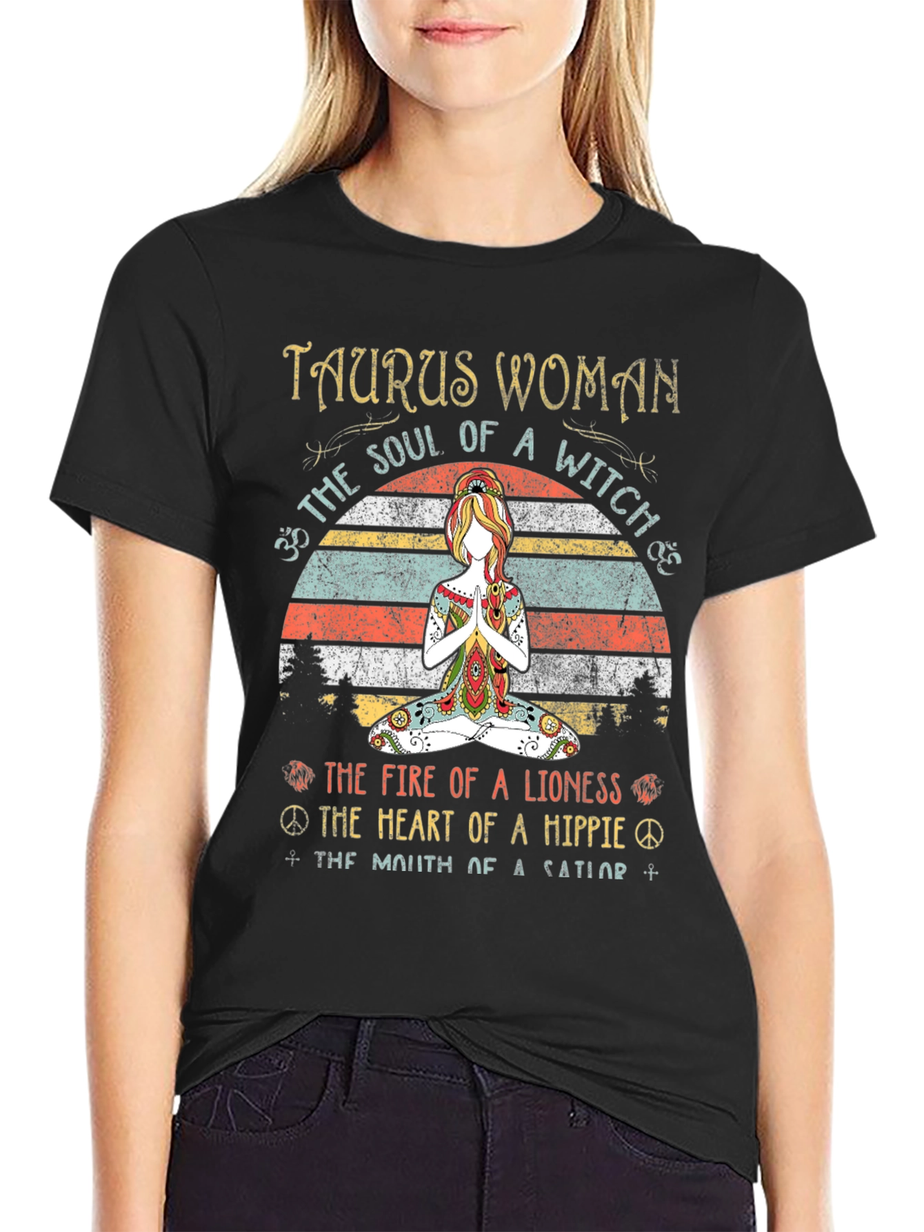 Taurus Woman Witch Soul Graphic T-Shirt